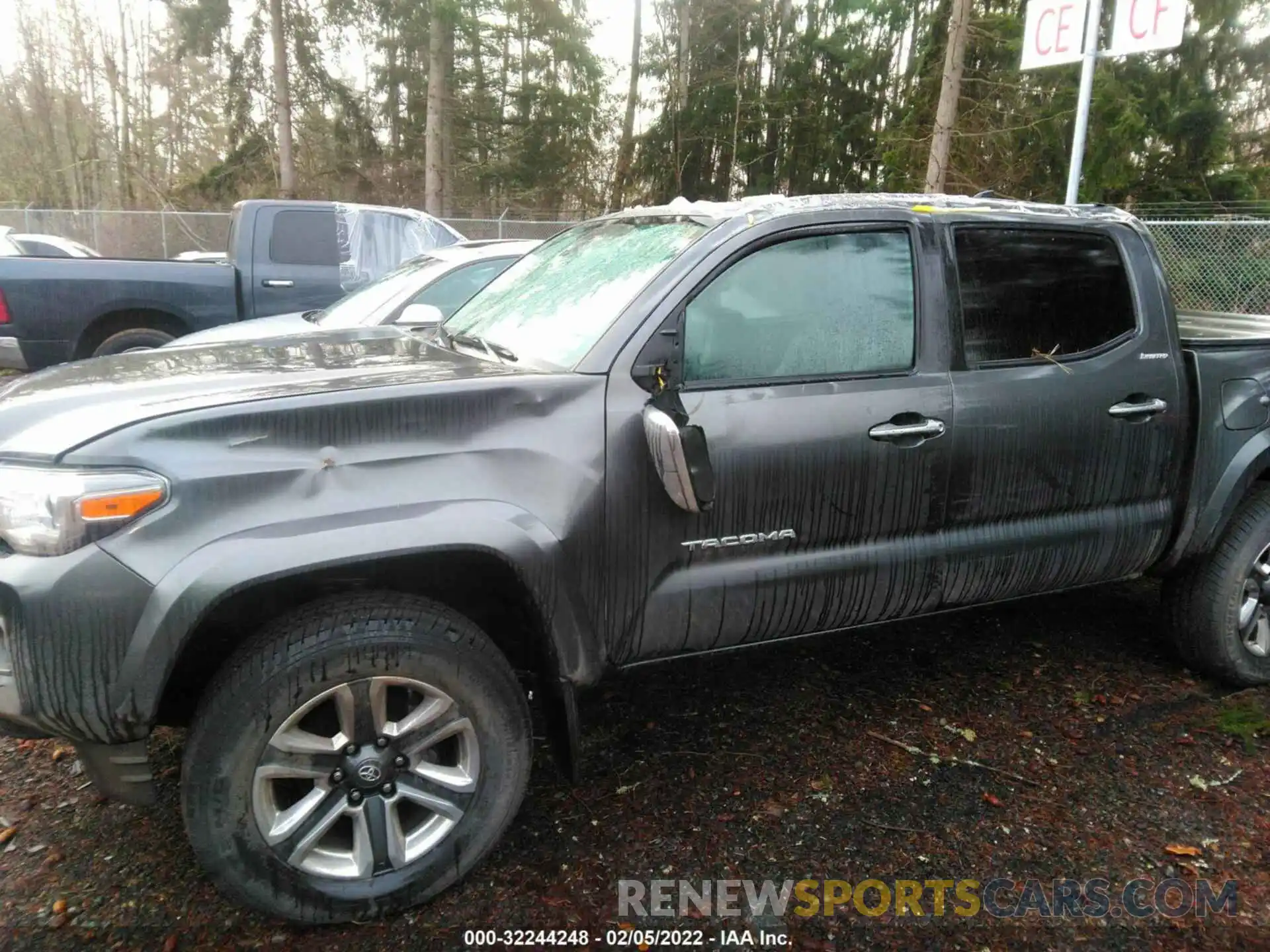 6 Photograph of a damaged car 3TMGZ5ANXKM271286 TOYOTA TACOMA 4WD 2019