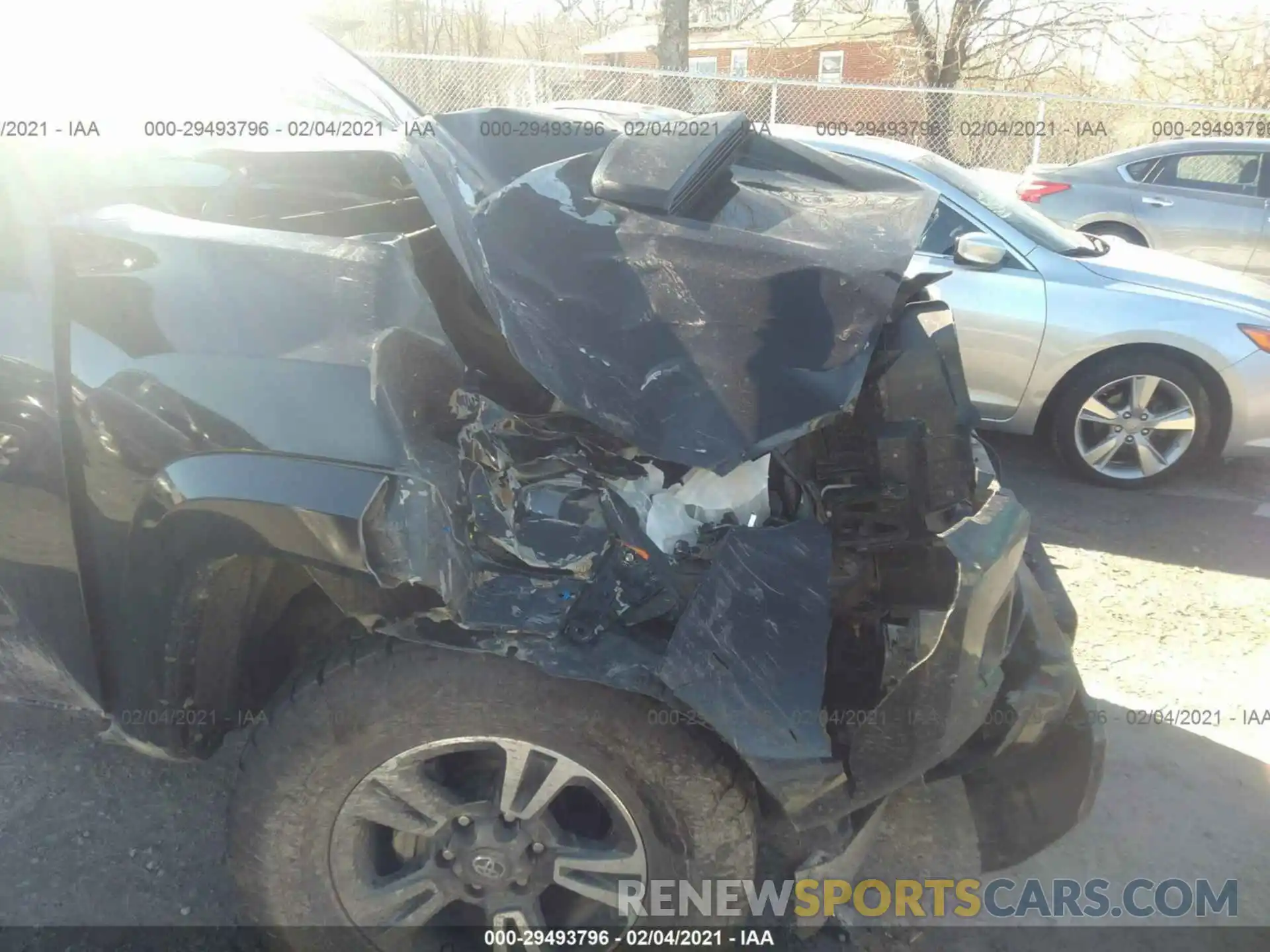 6 Photograph of a damaged car 5TFCZ5AN0KX167897 TOYOTA TACOMA 4WD 2019