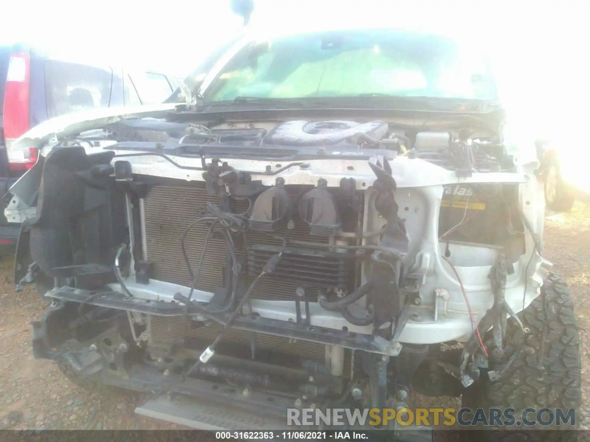 6 Photograph of a damaged car 5TFCZ5AN0KX193304 TOYOTA TACOMA 4WD 2019