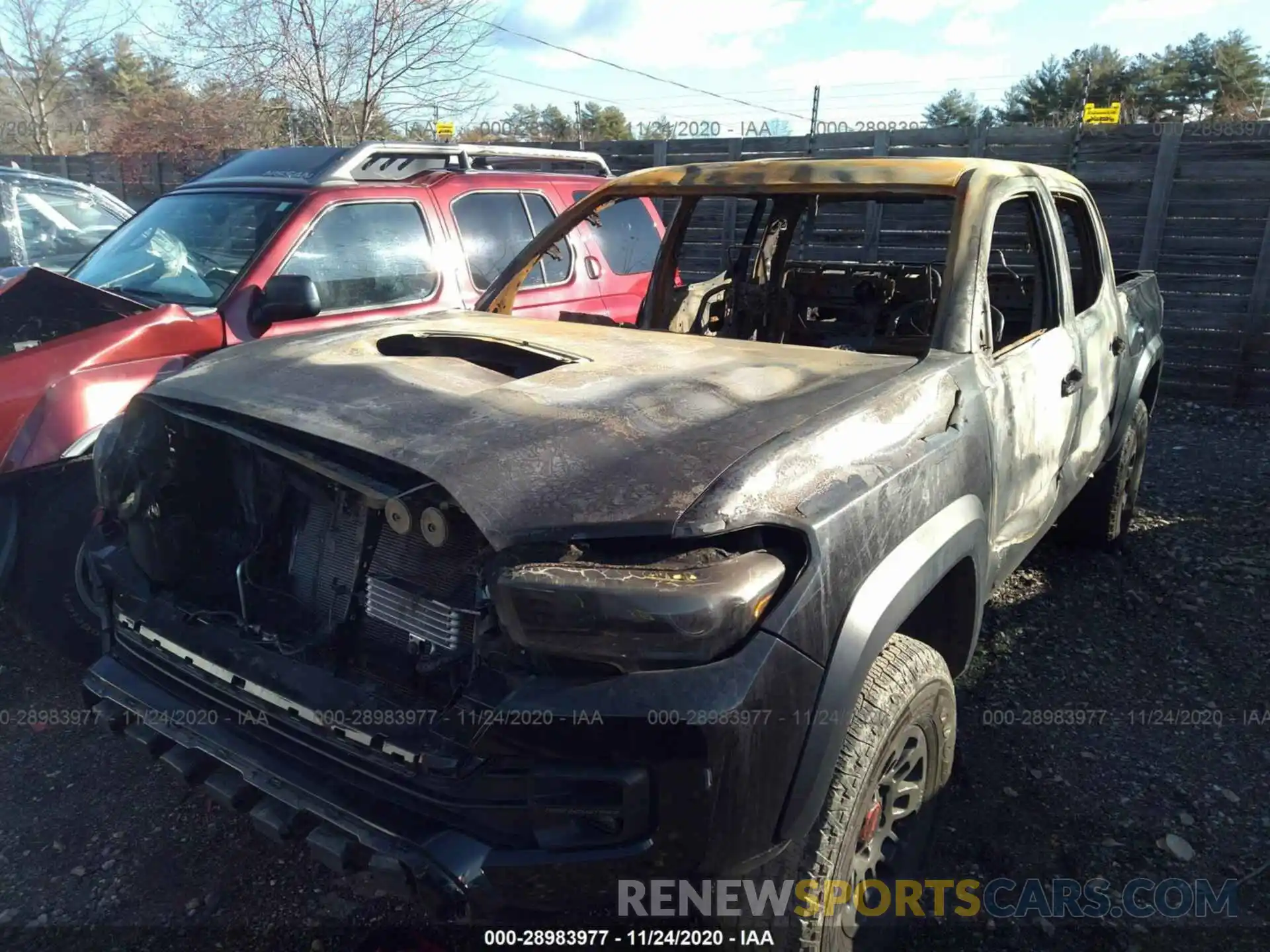 2 Photograph of a damaged car 5TFCZ5AN1KX210773 TOYOTA TACOMA 4WD 2019