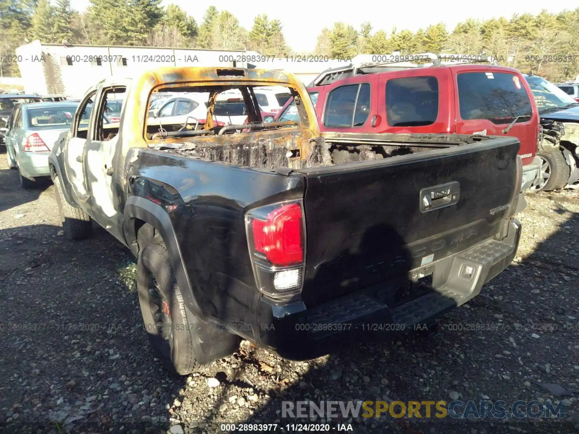 3 Photograph of a damaged car 5TFCZ5AN1KX210773 TOYOTA TACOMA 4WD 2019