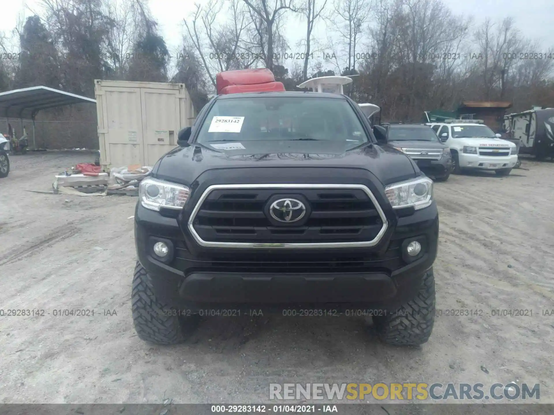 6 Photograph of a damaged car 5TFCZ5AN2KX190954 TOYOTA TACOMA 4WD 2019