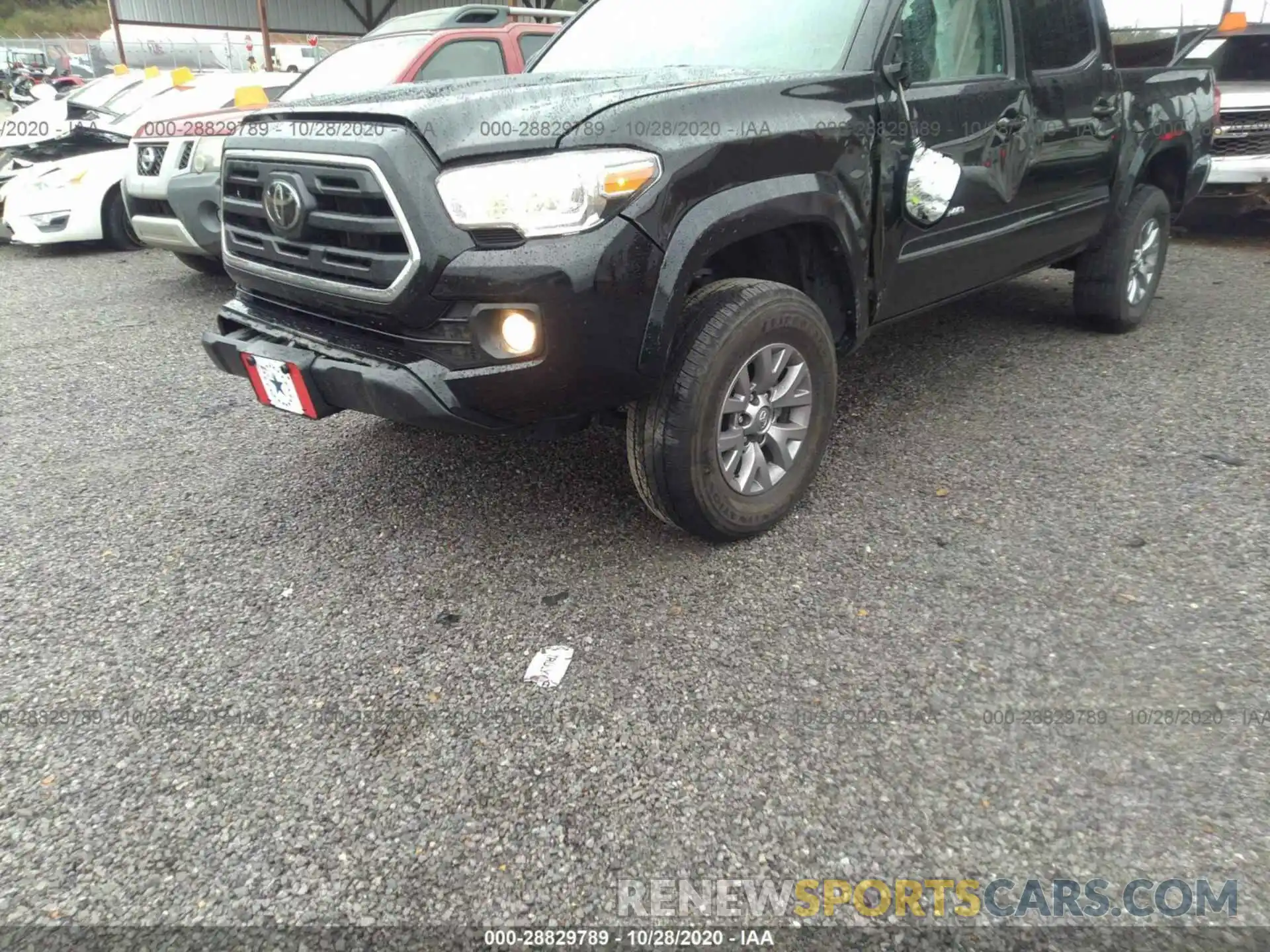 6 Фотография поврежденного автомобиля 5TFCZ5AN3KX169871 TOYOTA TACOMA 4WD 2019