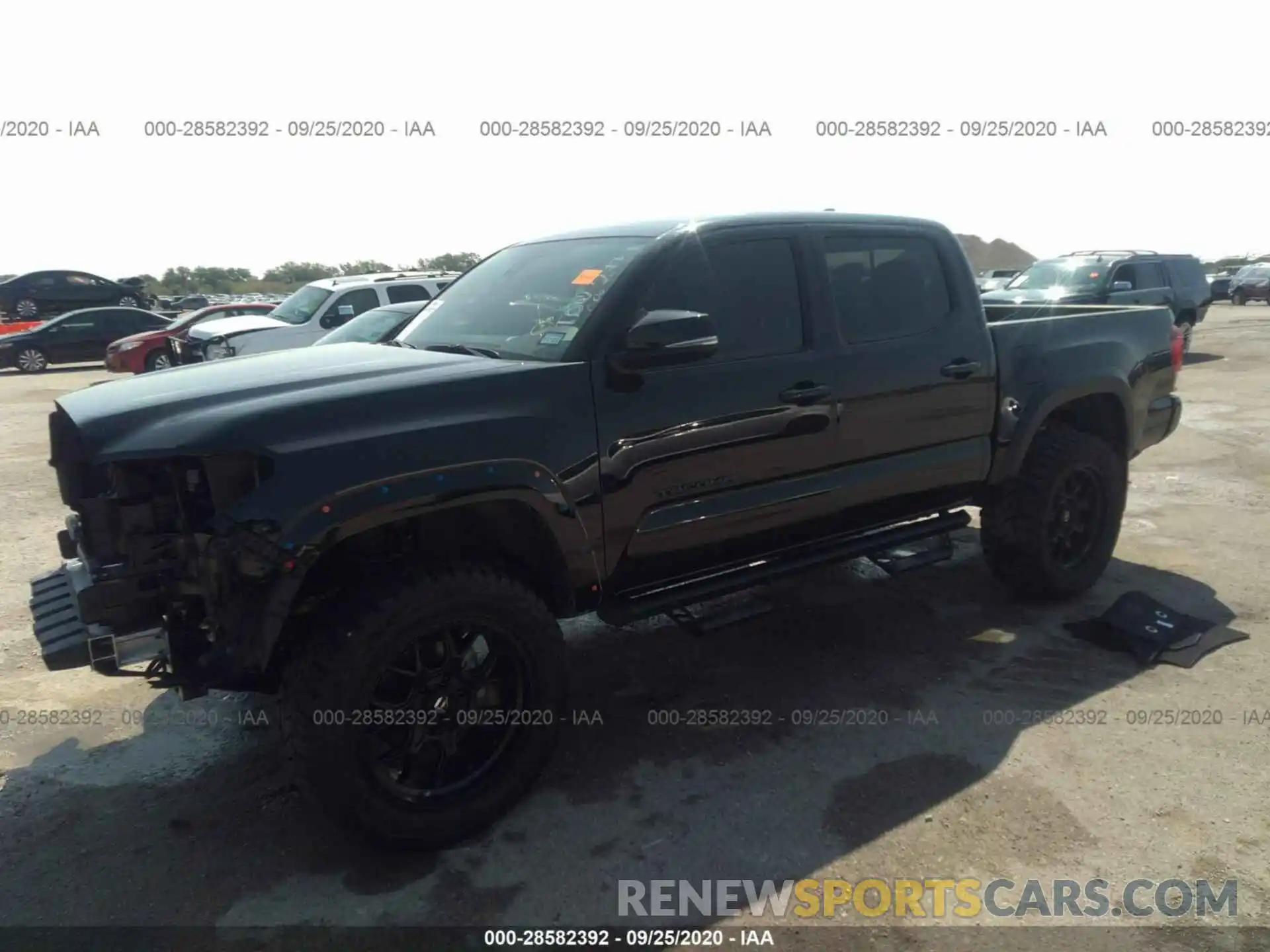 2 Photograph of a damaged car 5TFCZ5AN3KX194446 TOYOTA TACOMA 4WD 2019