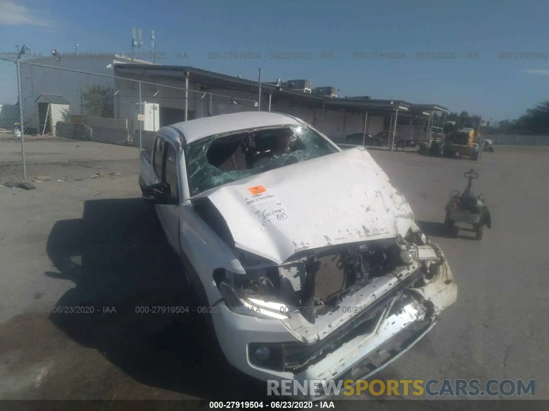 6 Photograph of a damaged car 5TFCZ5AN4KX174125 TOYOTA TACOMA 4WD 2019