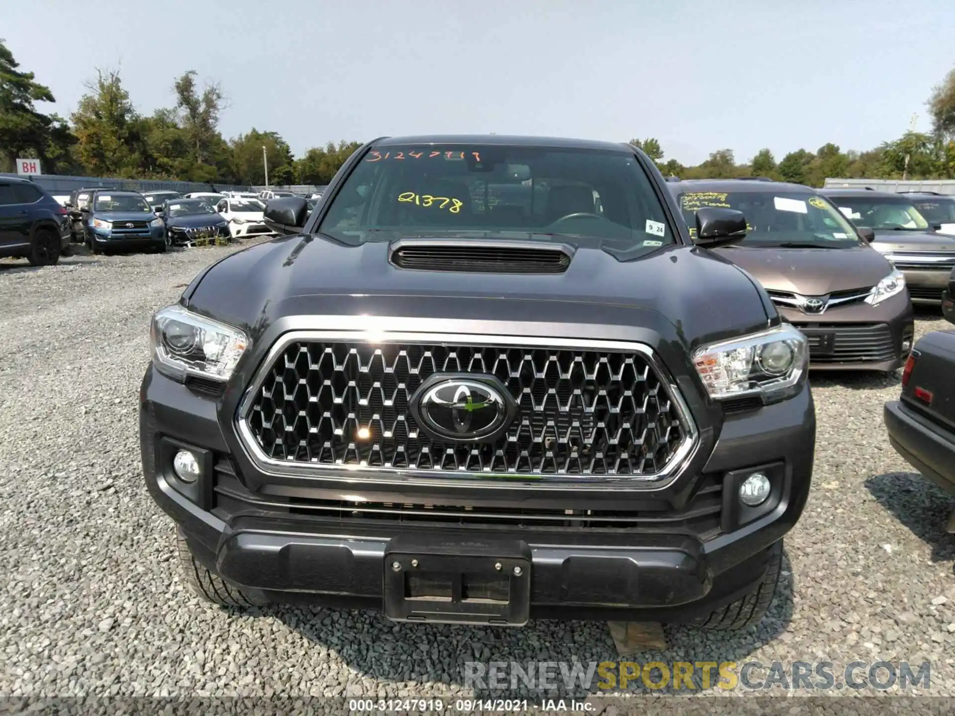 6 Photograph of a damaged car 5TFCZ5AN5KX202496 TOYOTA TACOMA 4WD 2019