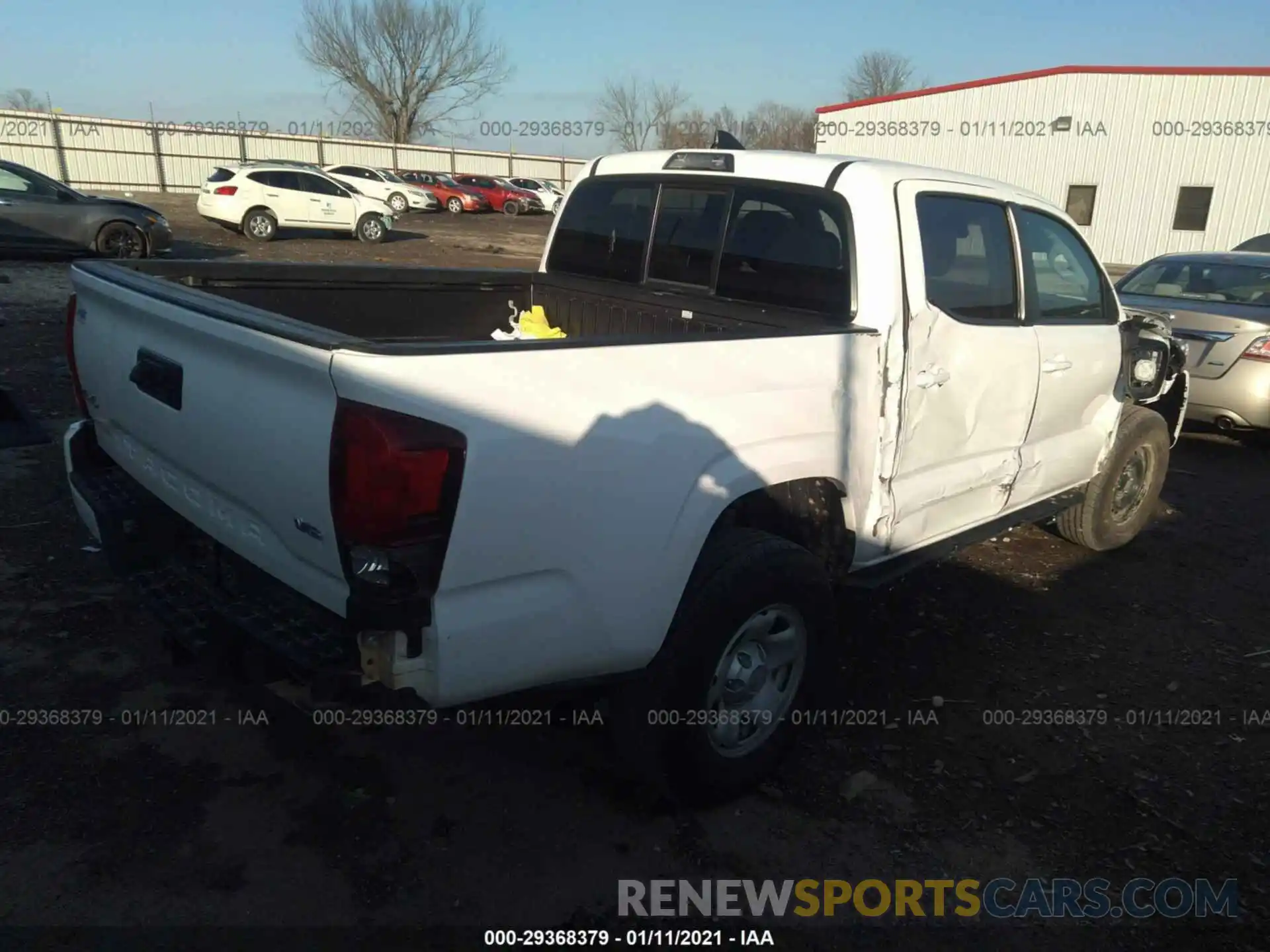 4 Photograph of a damaged car 5TFCZ5AN6KX198961 TOYOTA TACOMA 4WD 2019