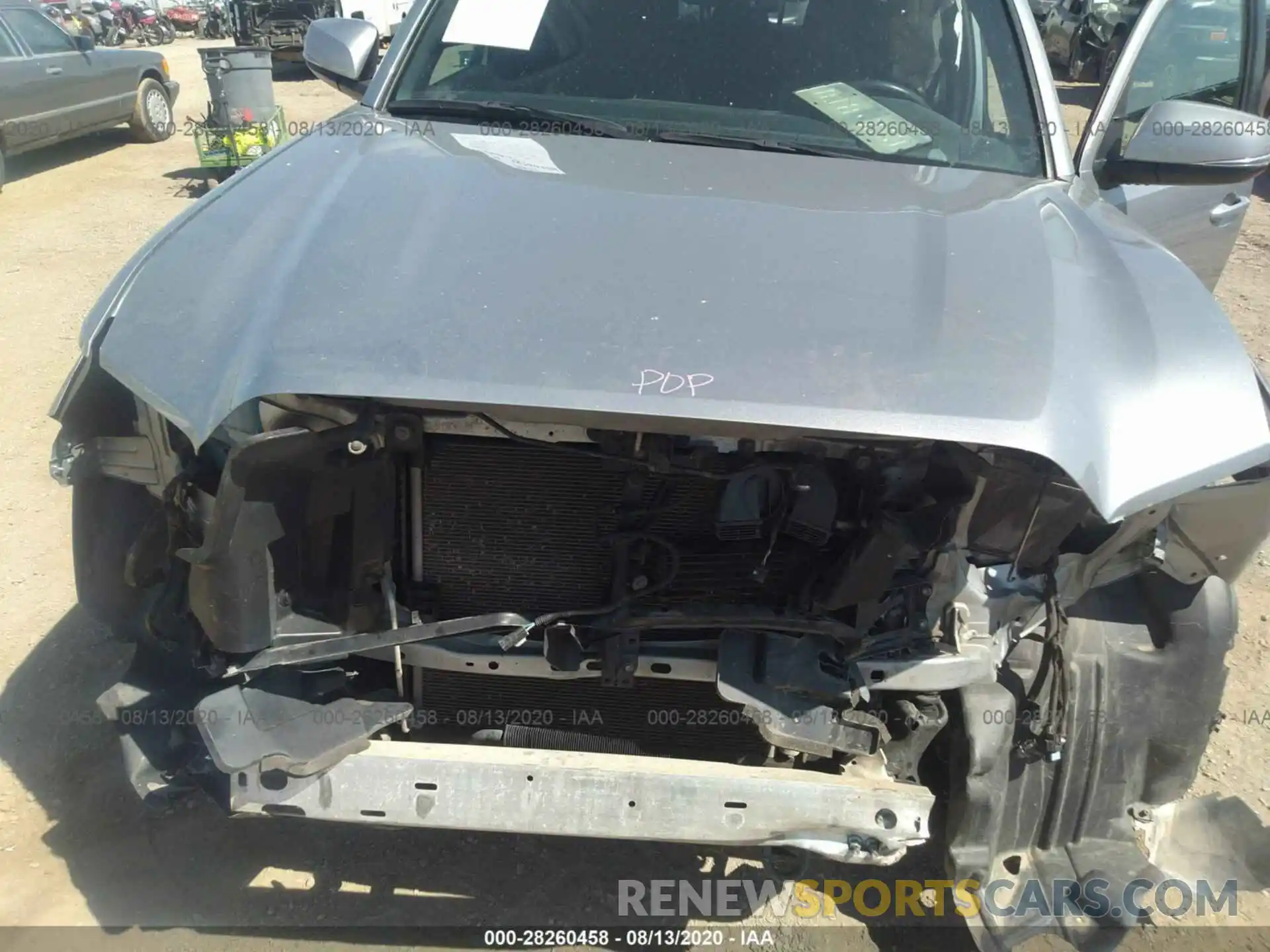 10 Photograph of a damaged car 5TFCZ5AN7KX167413 TOYOTA TACOMA 4WD 2019