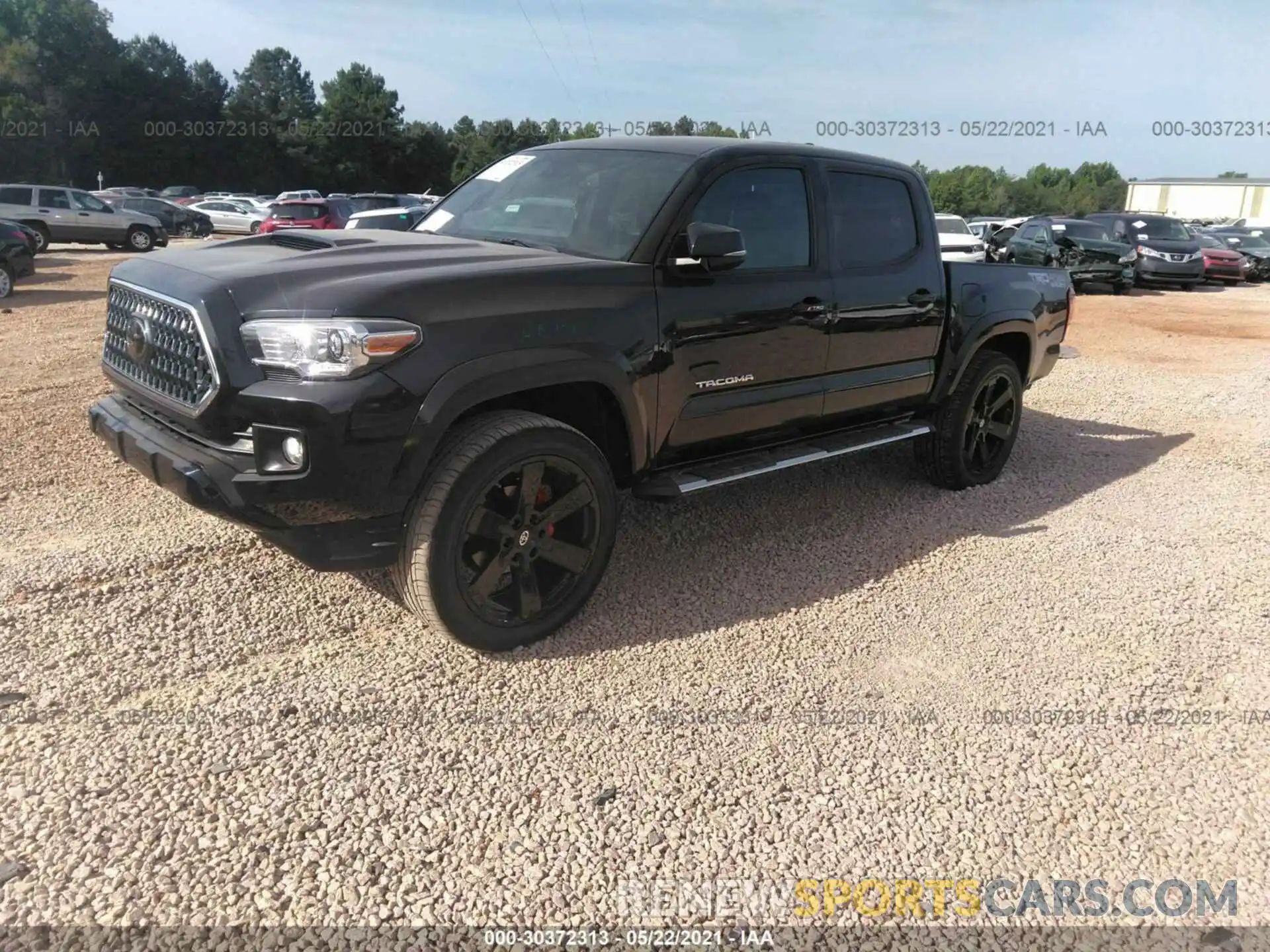 2 Photograph of a damaged car 5TFCZ5AN7KX180372 TOYOTA TACOMA 4WD 2019