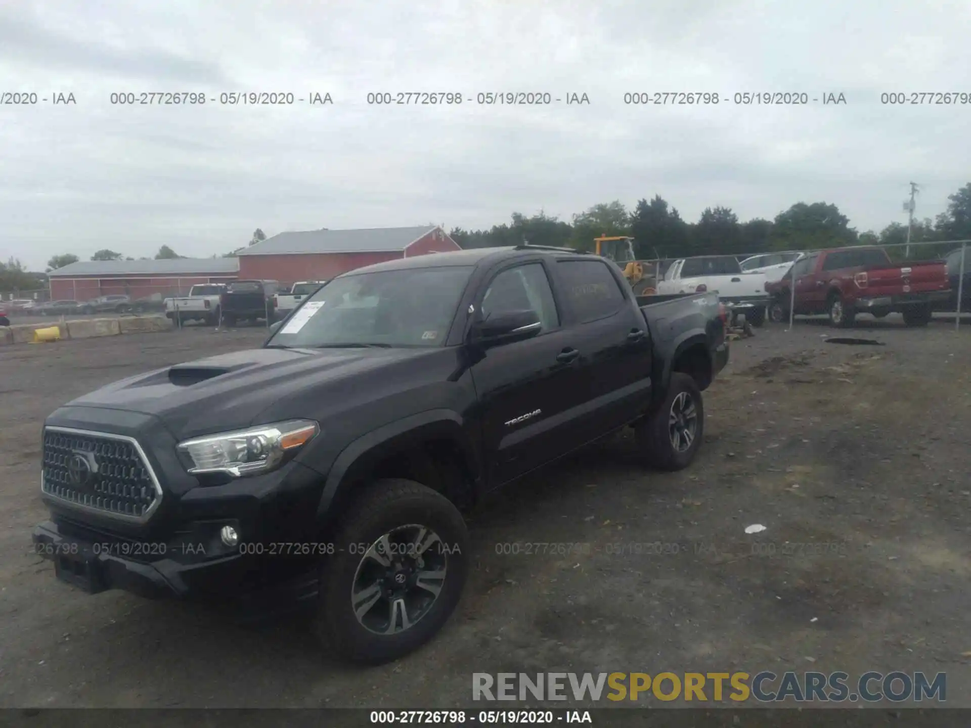 6 Photograph of a damaged car 5TFCZ5AN7KX184003 TOYOTA TACOMA 4WD 2019