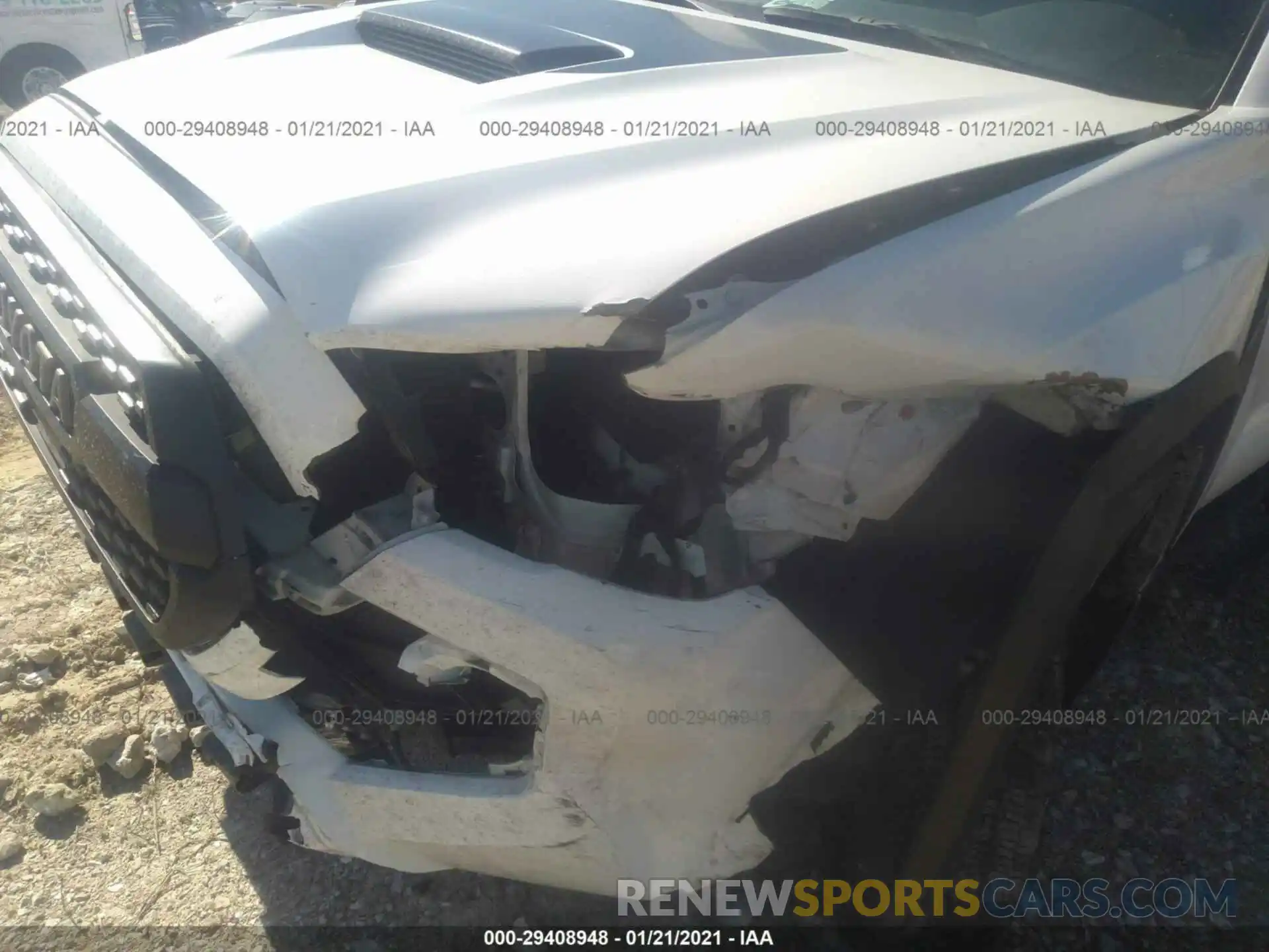 6 Photograph of a damaged car 5TFCZ5AN9KX183418 TOYOTA TACOMA 4WD 2019