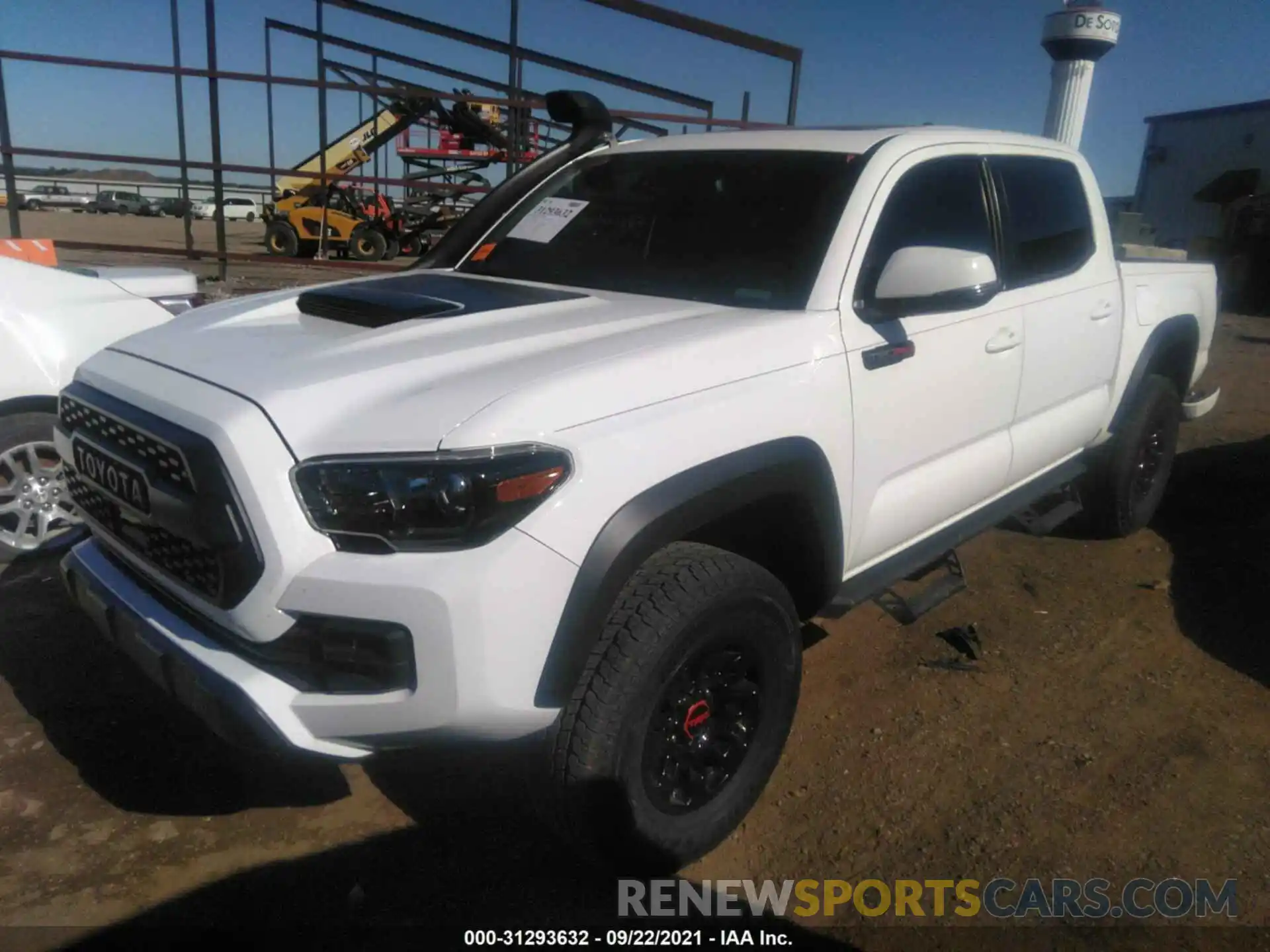 2 Photograph of a damaged car 5TFCZ5AN9KX197397 TOYOTA TACOMA 4WD 2019