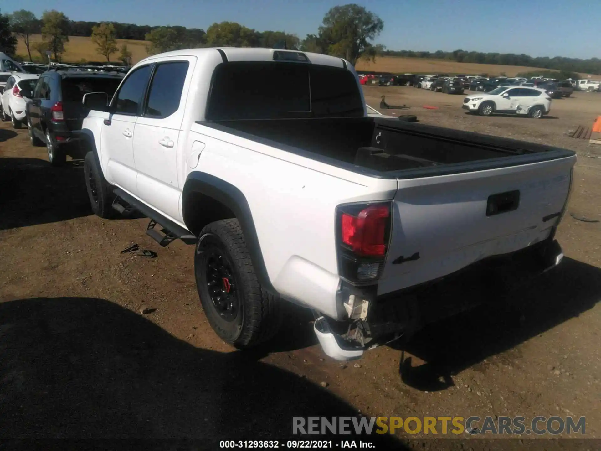 3 Photograph of a damaged car 5TFCZ5AN9KX197397 TOYOTA TACOMA 4WD 2019