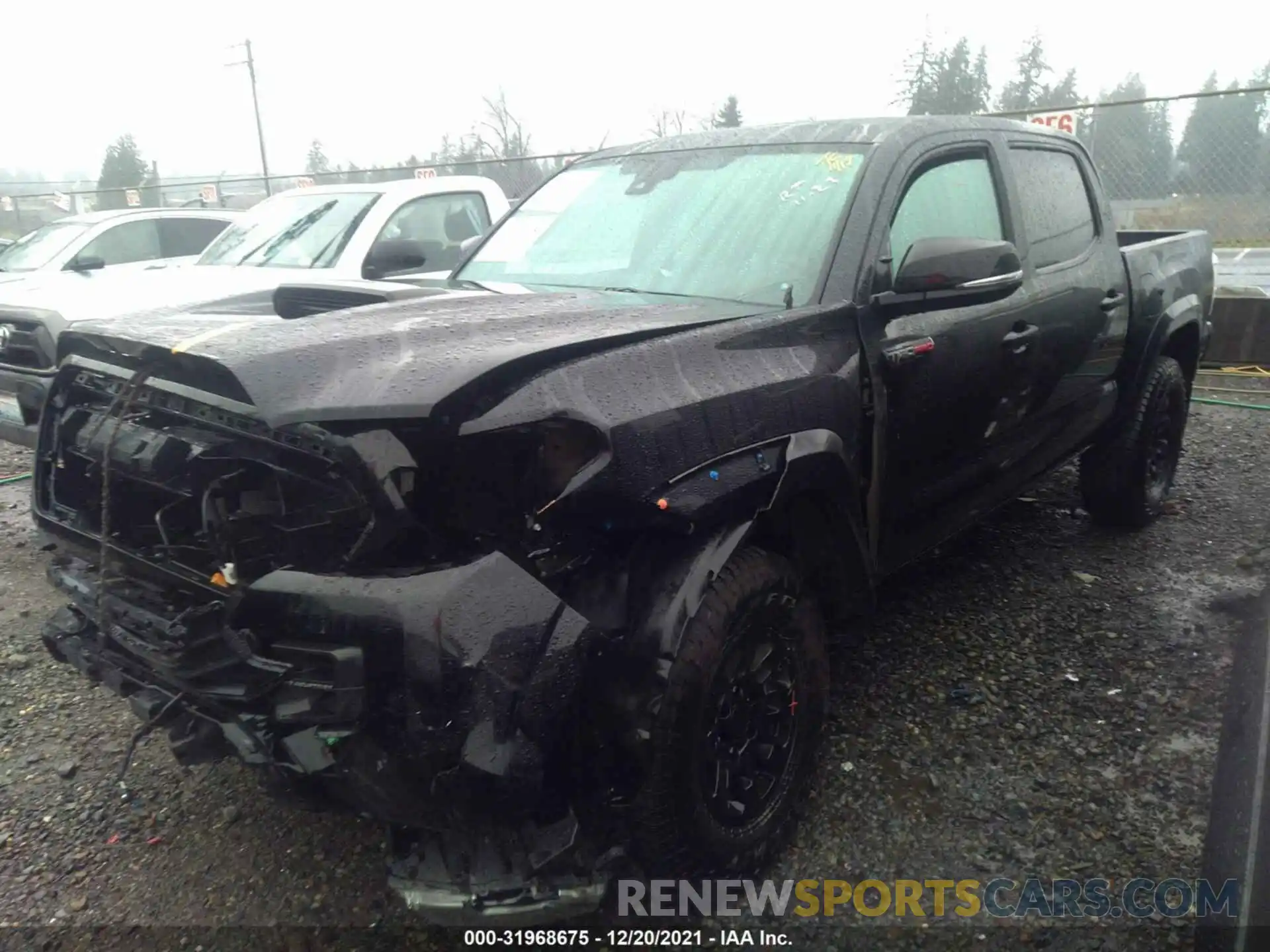 2 Photograph of a damaged car 5TFCZ5AN9KX209578 TOYOTA TACOMA 4WD 2019