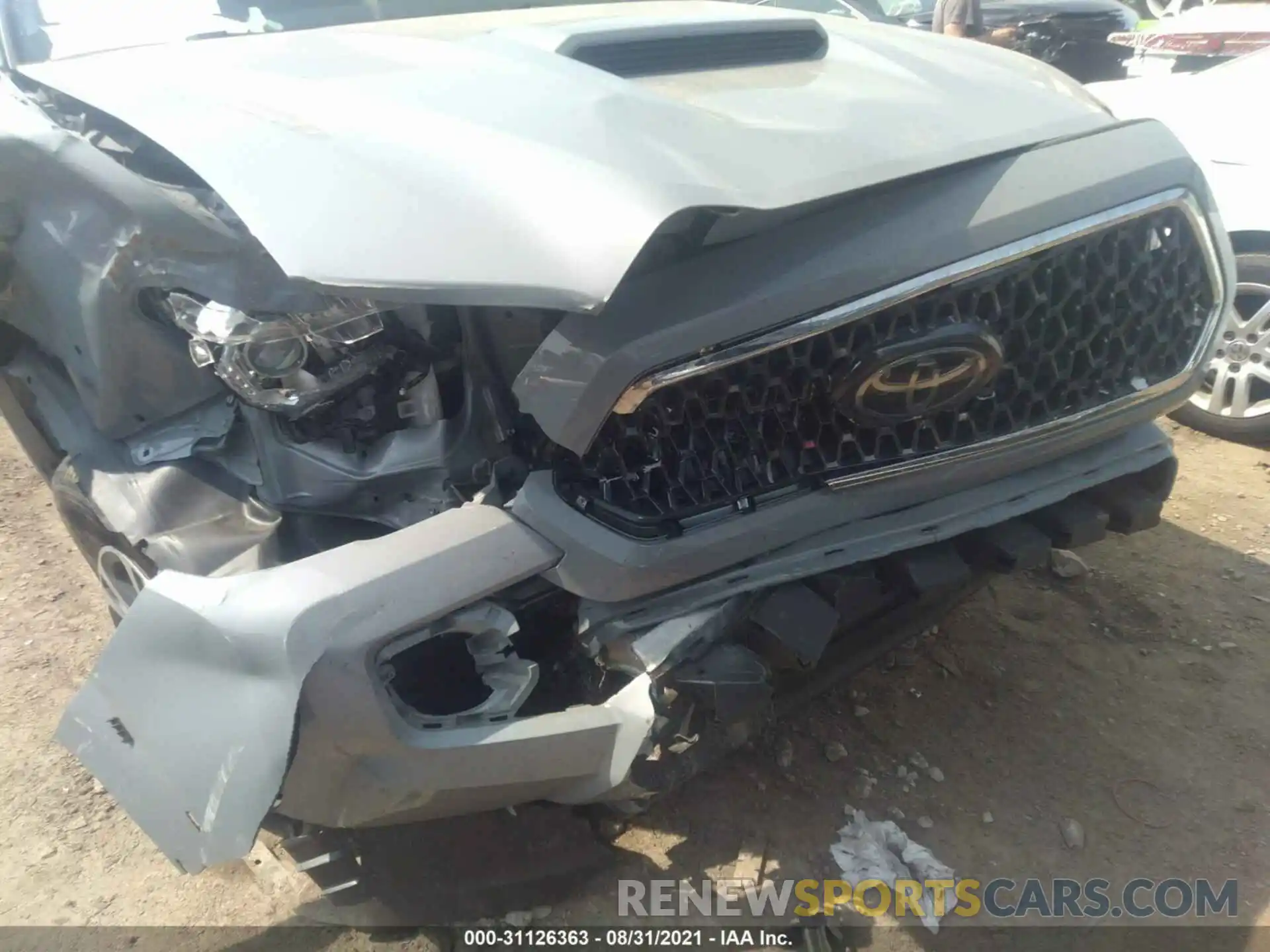 6 Photograph of a damaged car 5TFCZ5ANXKX187042 TOYOTA TACOMA 4WD 2019