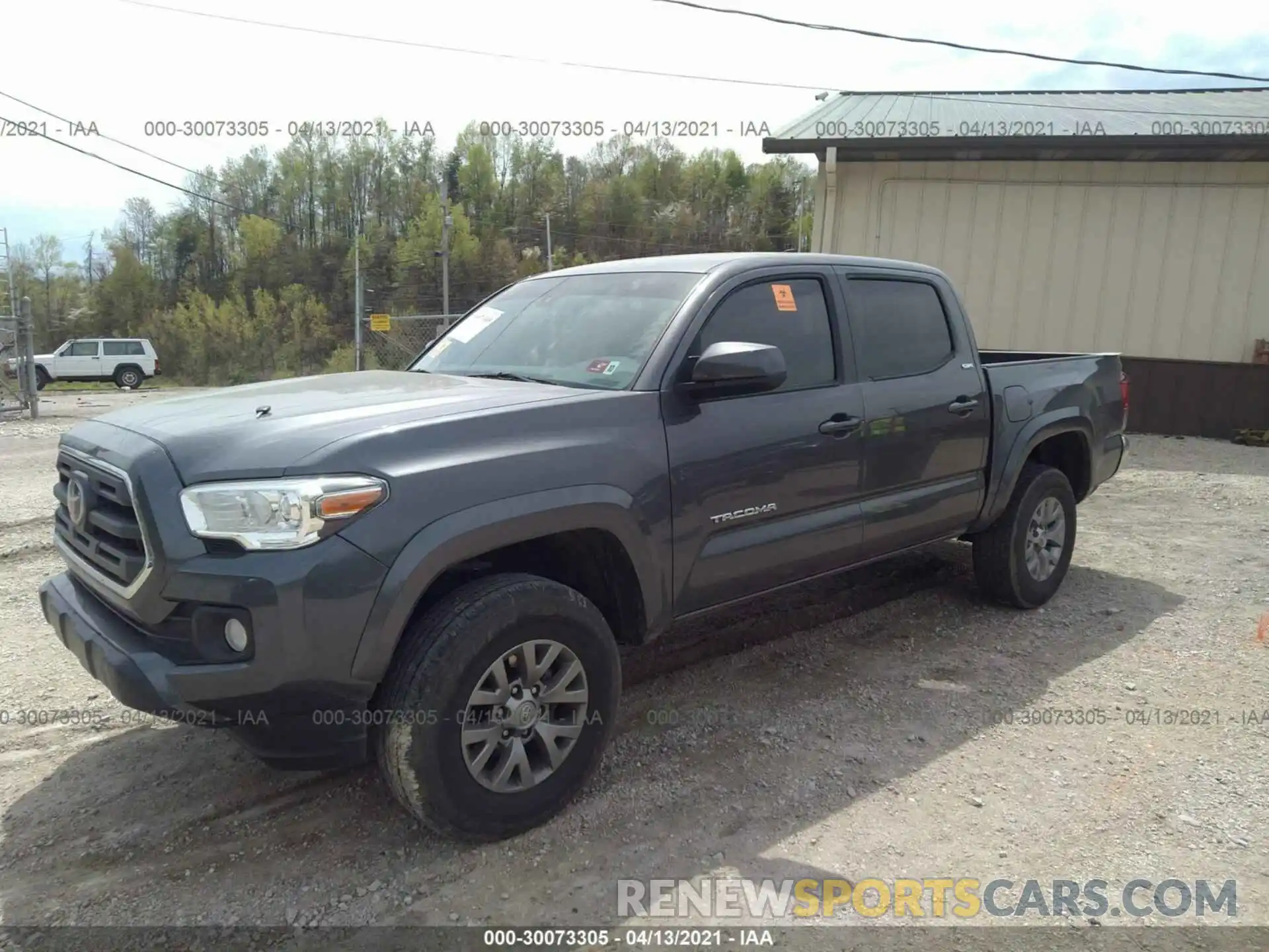 2 Photograph of a damaged car 5TFCZ5ANXKX199675 TOYOTA TACOMA 4WD 2019