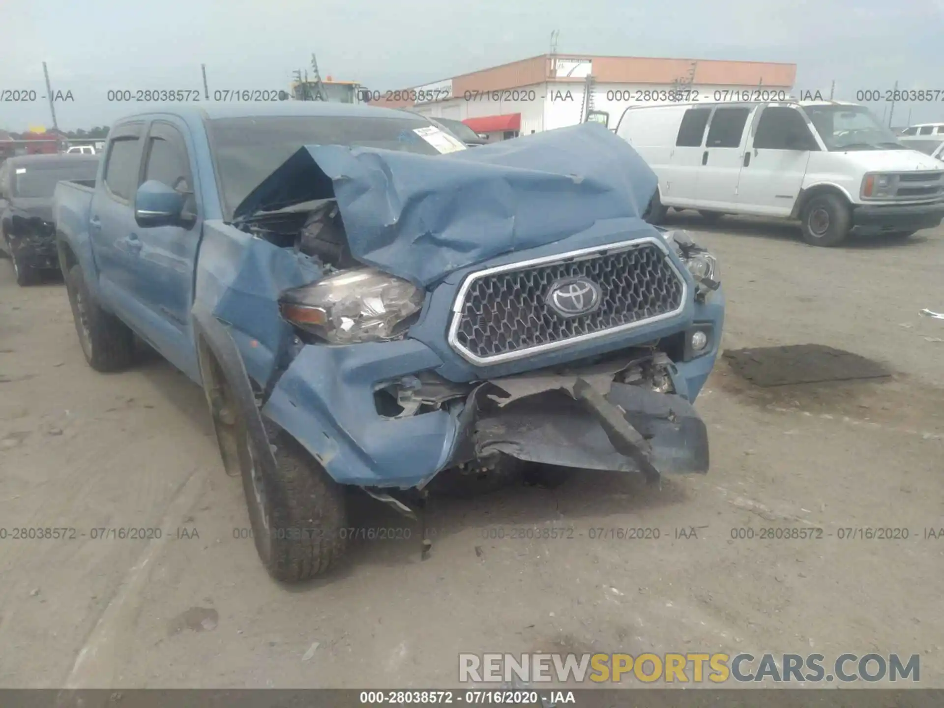 6 Photograph of a damaged car 5TFCZ5ANXKX210223 TOYOTA TACOMA 4WD 2019