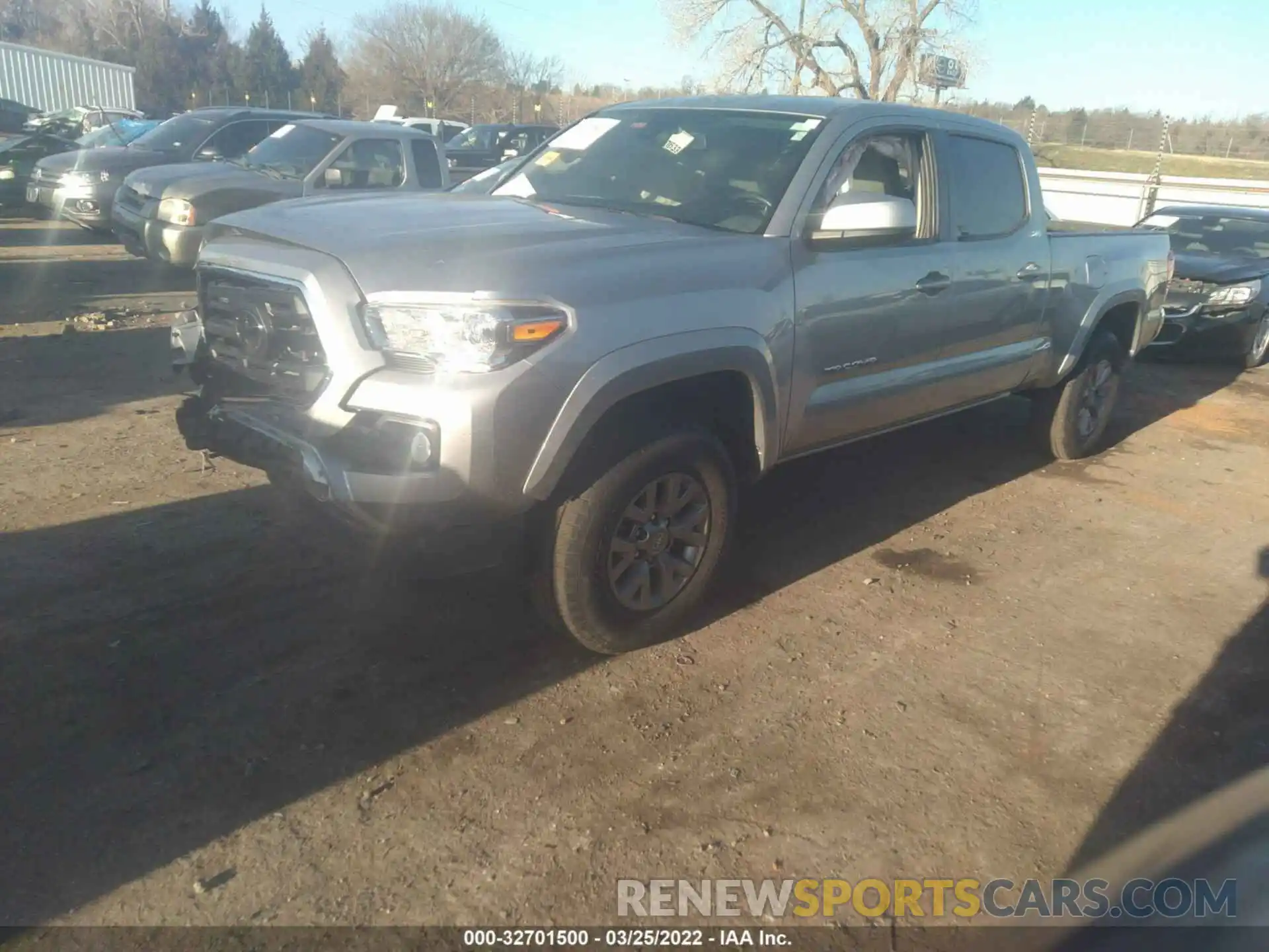 2 Photograph of a damaged car 5TFDZ5BN0KX043146 TOYOTA TACOMA 4WD 2019