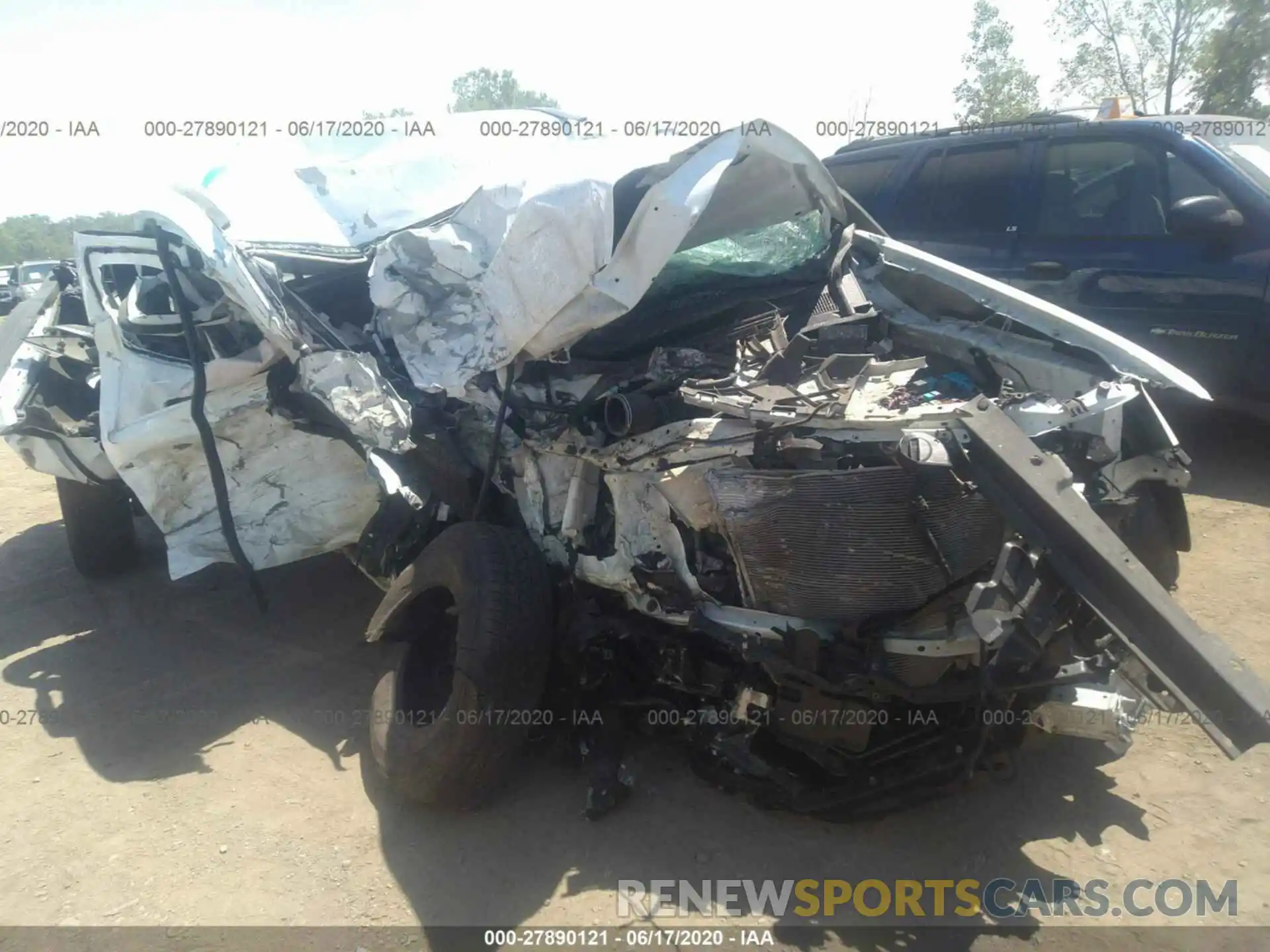 6 Photograph of a damaged car 5TFSX5EN0KX067777 TOYOTA TACOMA 4WD 2019