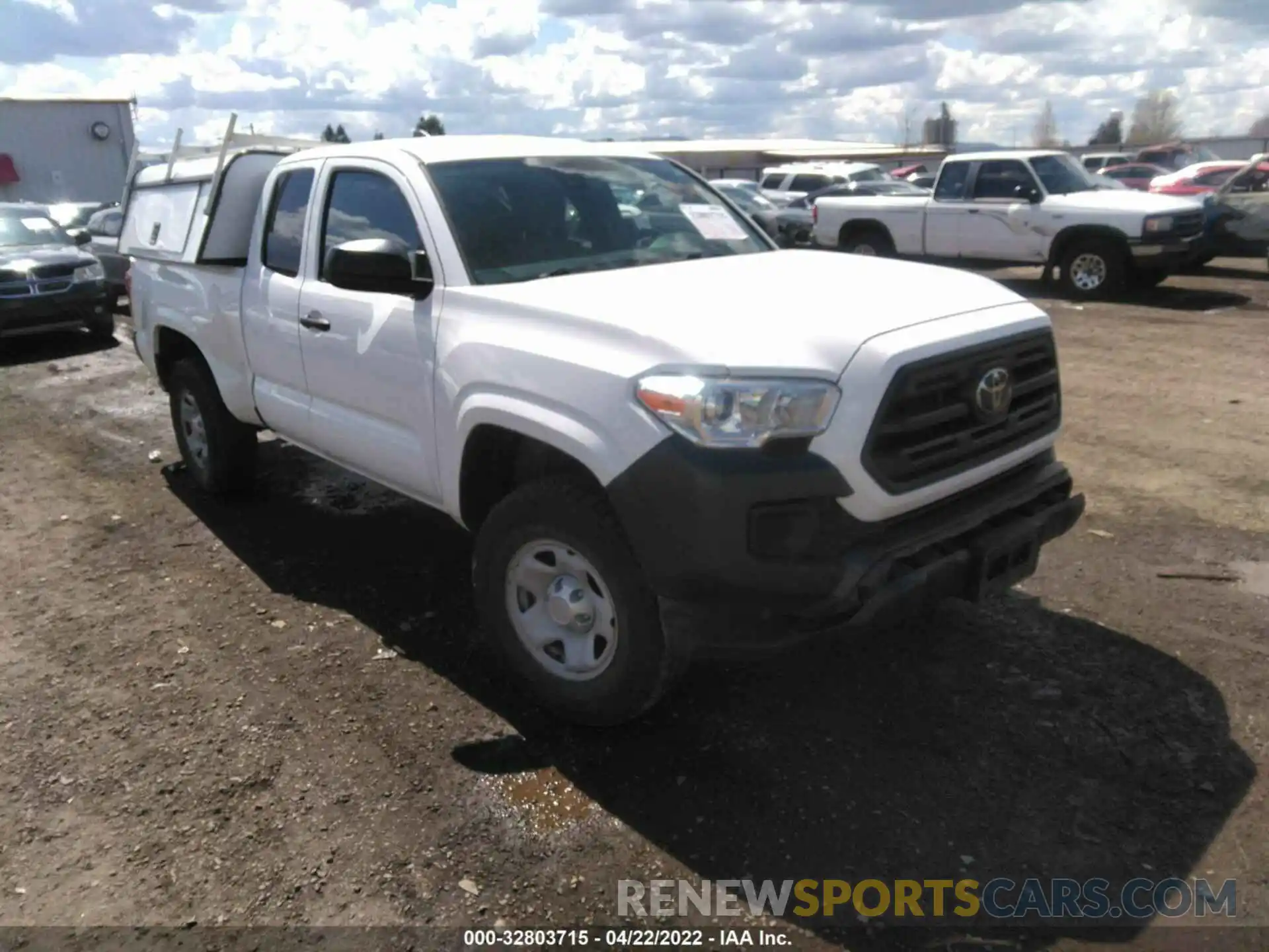 1 Photograph of a damaged car 5TFSX5EN1KX066010 TOYOTA TACOMA 4WD 2019