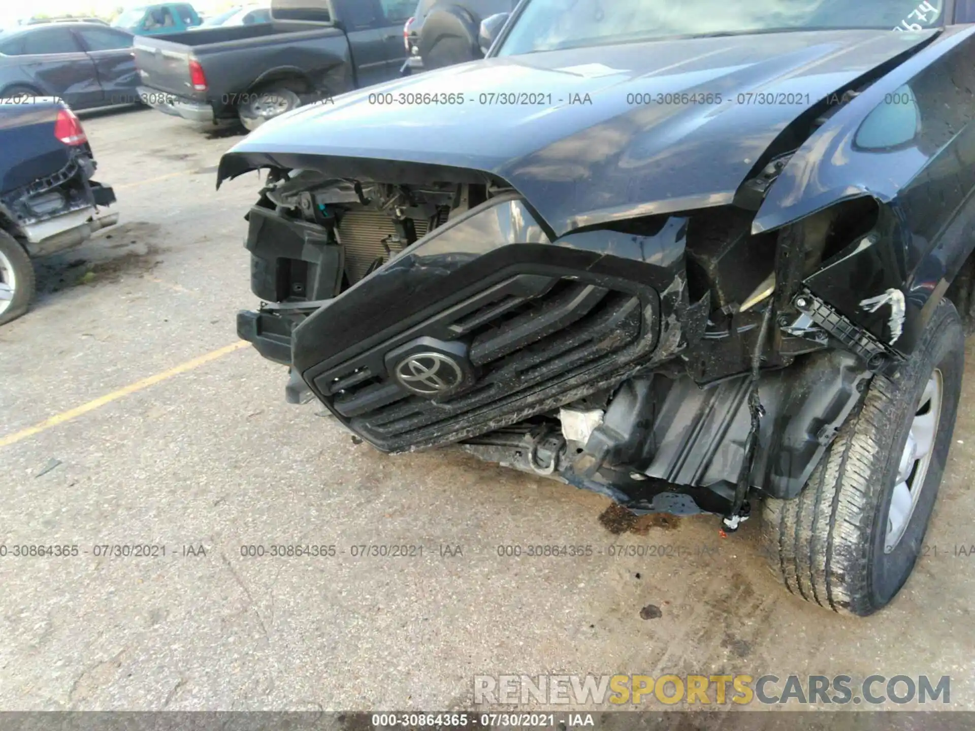 6 Photograph of a damaged car 5TFSX5EN1KX067674 TOYOTA TACOMA 4WD 2019