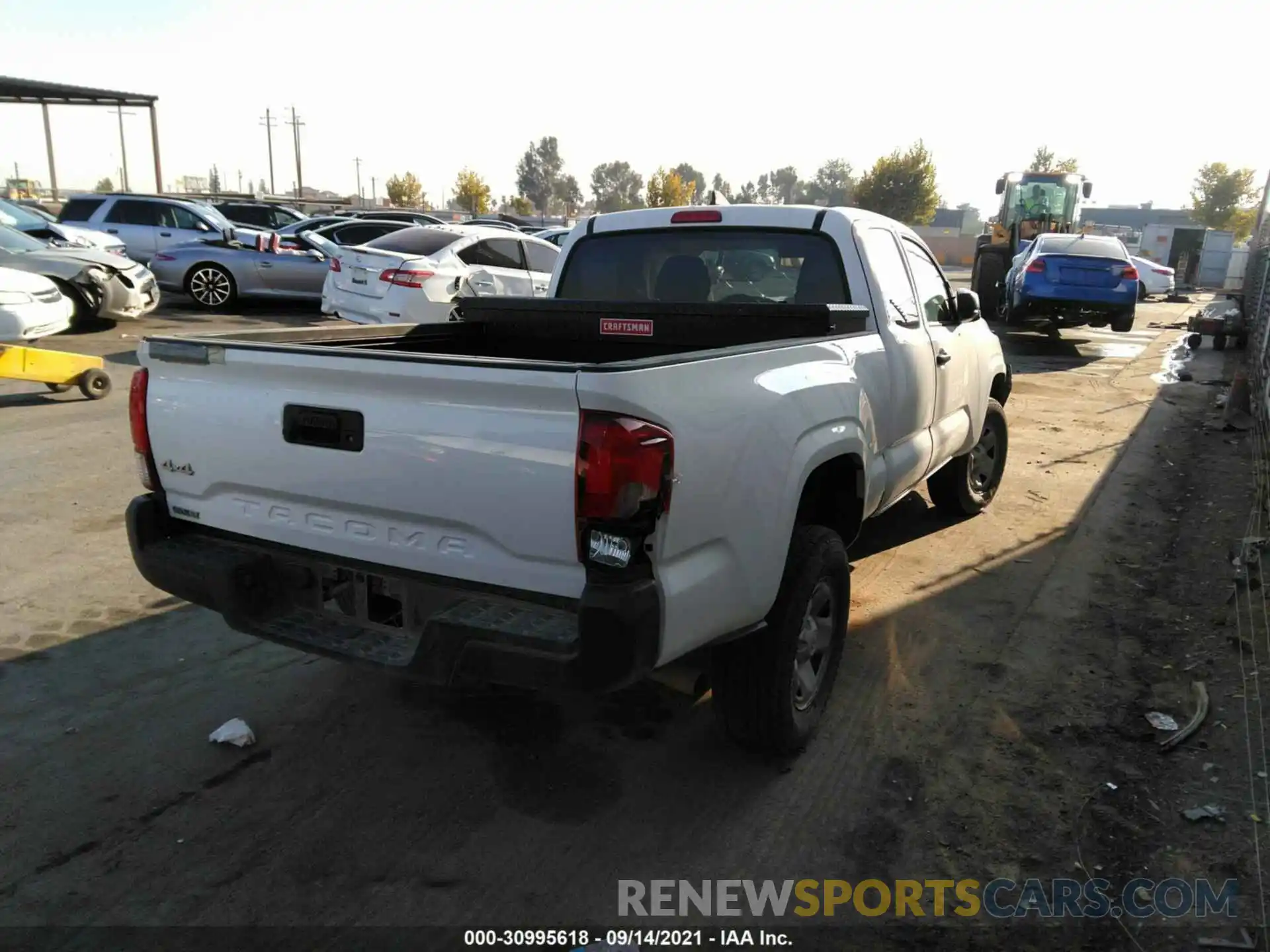 4 Photograph of a damaged car 5TFSX5EN2KX065349 TOYOTA TACOMA 4WD 2019