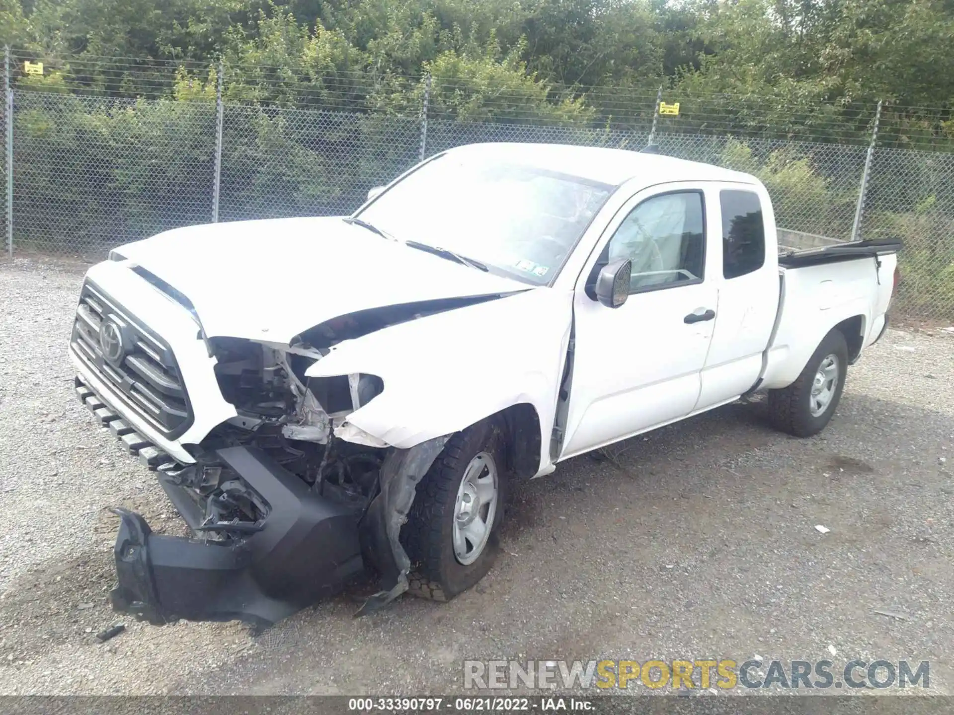 2 Photograph of a damaged car 5TFSX5EN3KX069944 TOYOTA TACOMA 4WD 2019