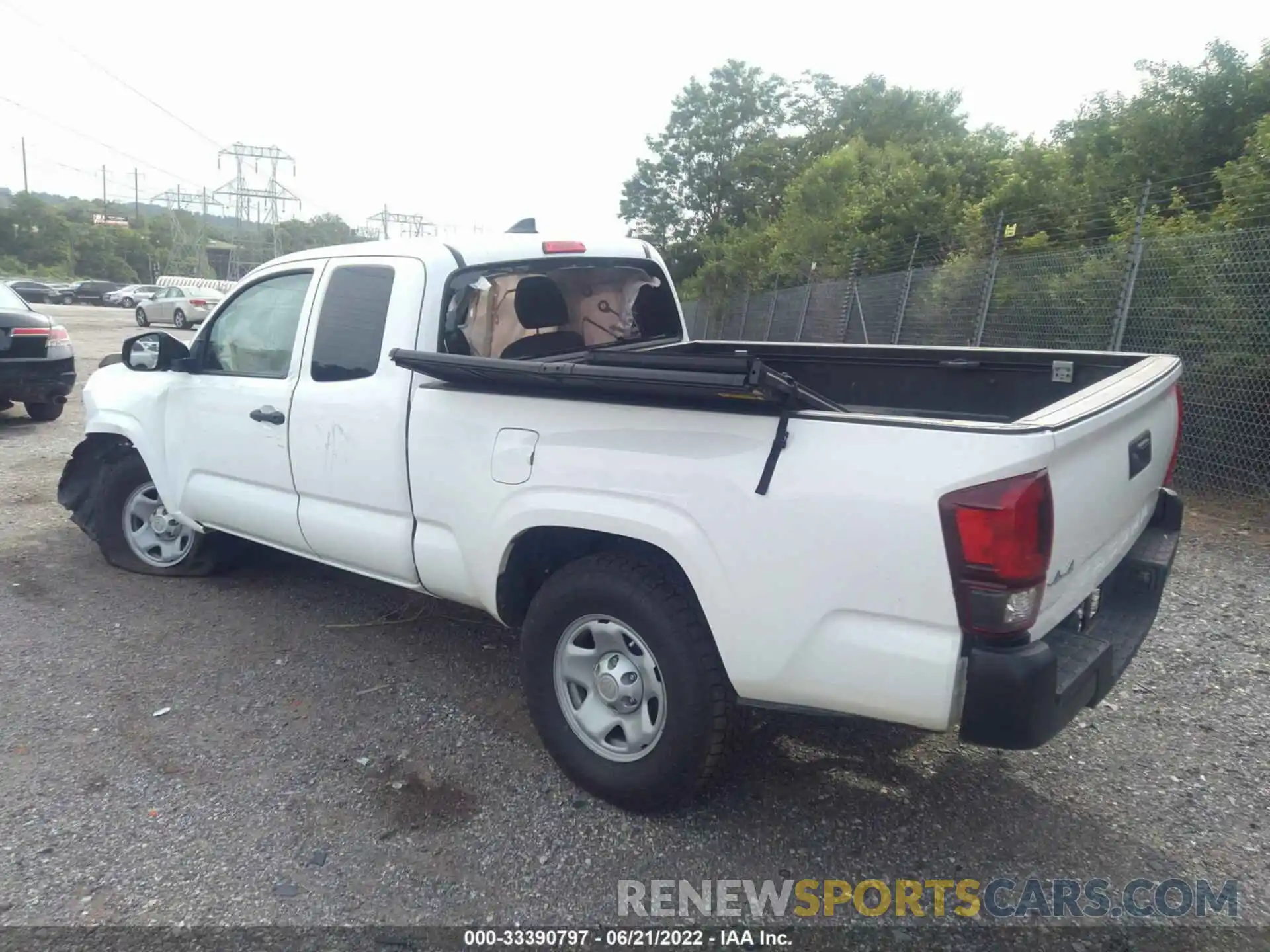 3 Photograph of a damaged car 5TFSX5EN3KX069944 TOYOTA TACOMA 4WD 2019