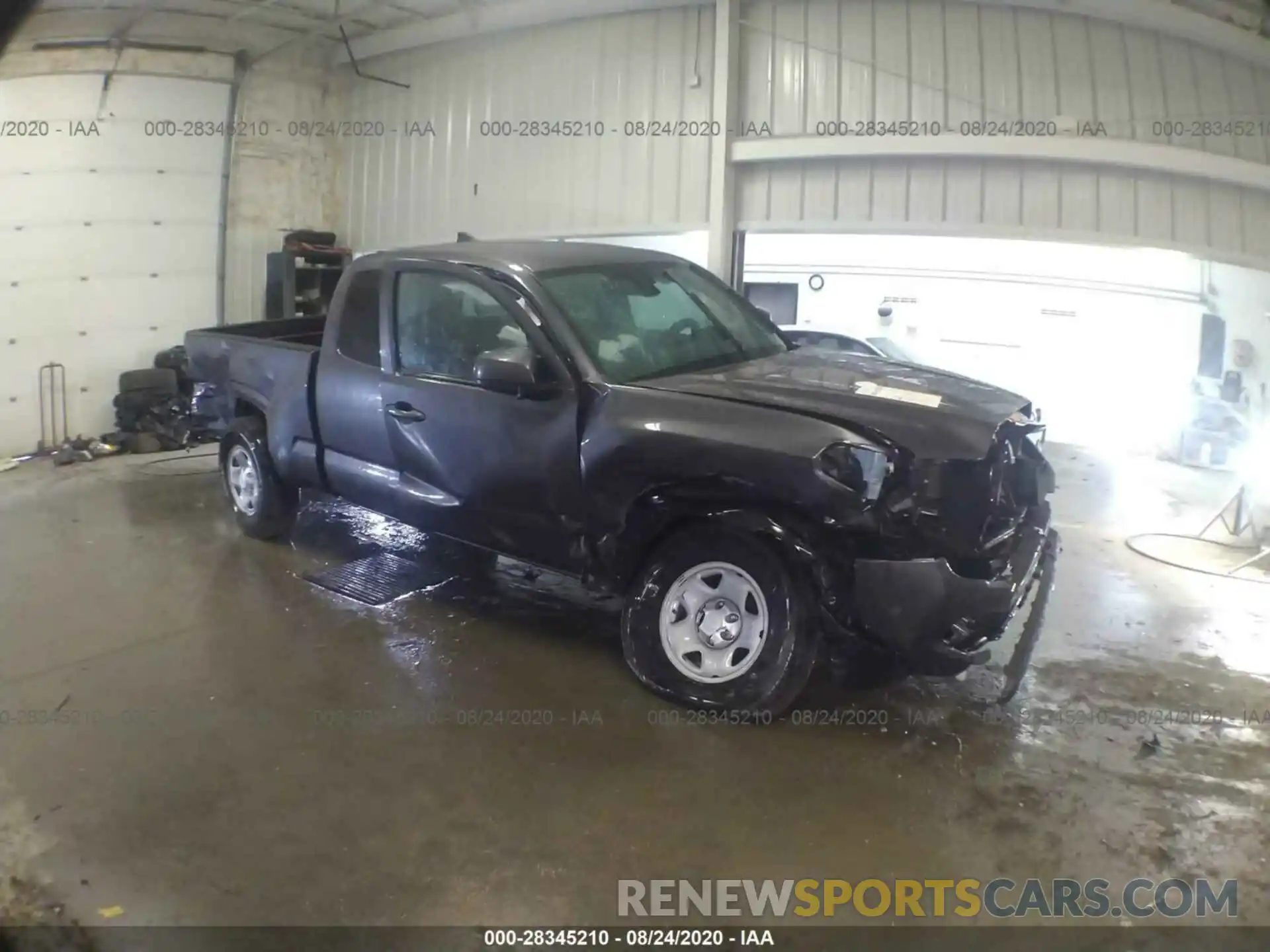 1 Photograph of a damaged car 5TFSX5EN3KX070298 TOYOTA TACOMA 4WD 2019