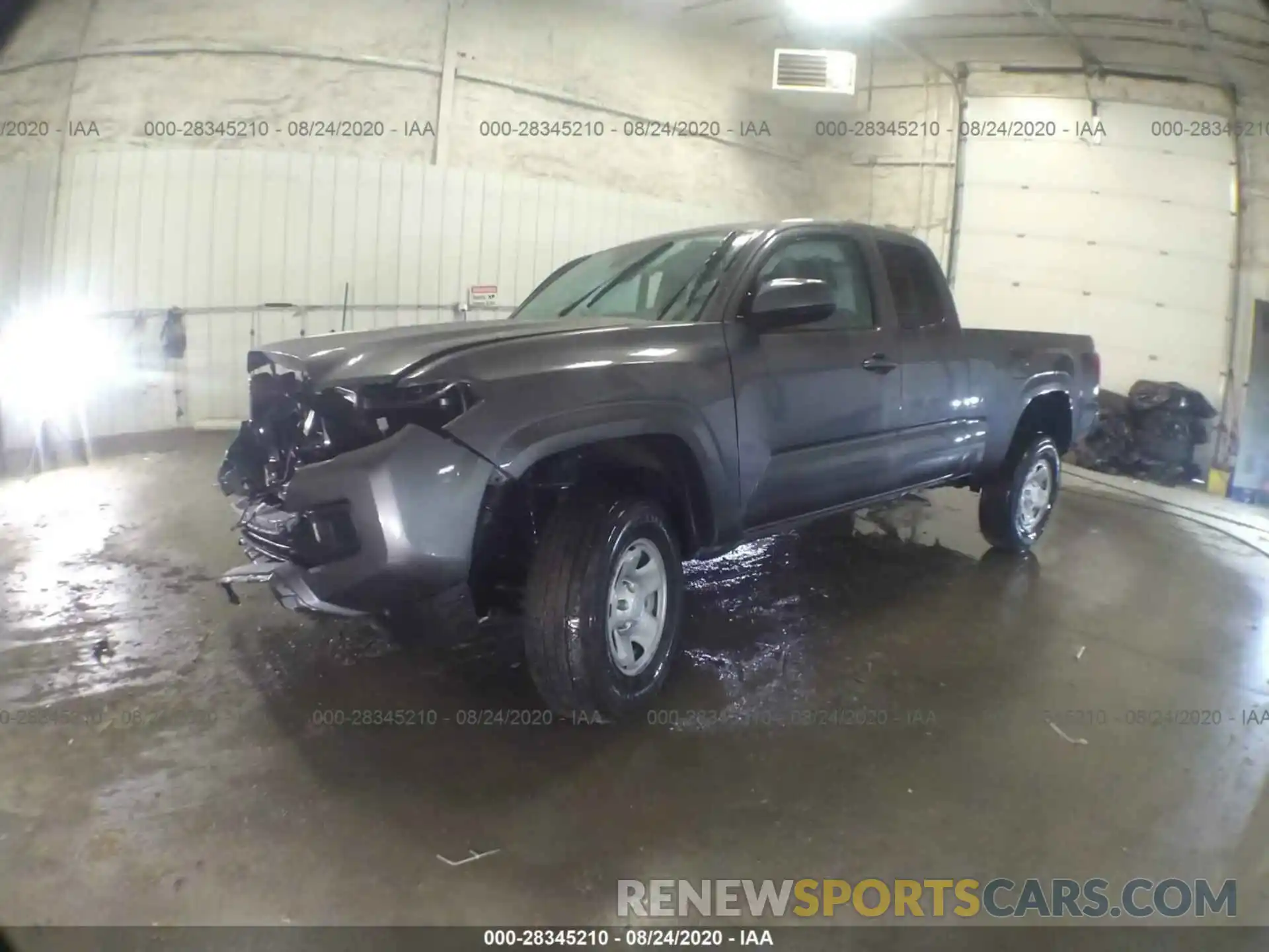 2 Photograph of a damaged car 5TFSX5EN3KX070298 TOYOTA TACOMA 4WD 2019