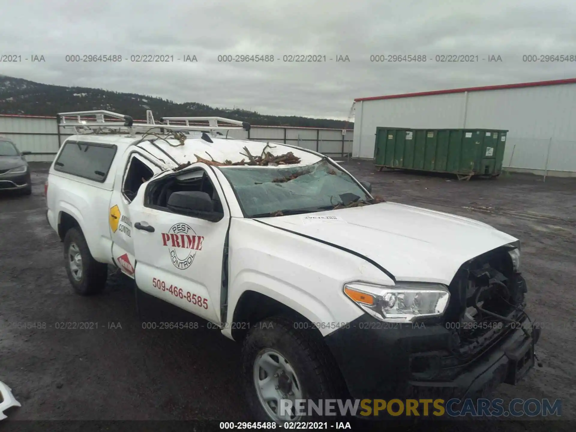 6 Photograph of a damaged car 5TFSX5EN4KX067104 TOYOTA TACOMA 4WD 2019