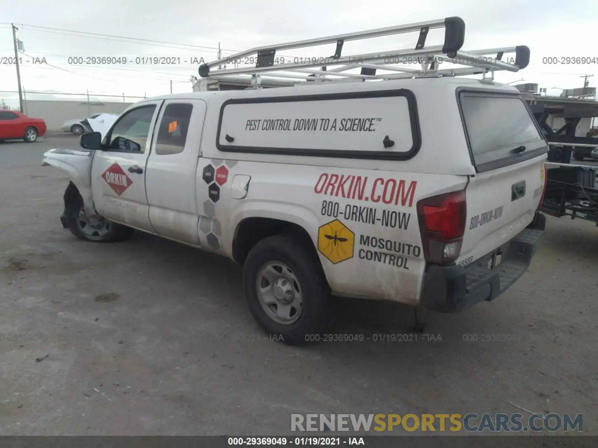 3 Photograph of a damaged car 5TFSX5EN5KX064499 TOYOTA TACOMA 4WD 2019