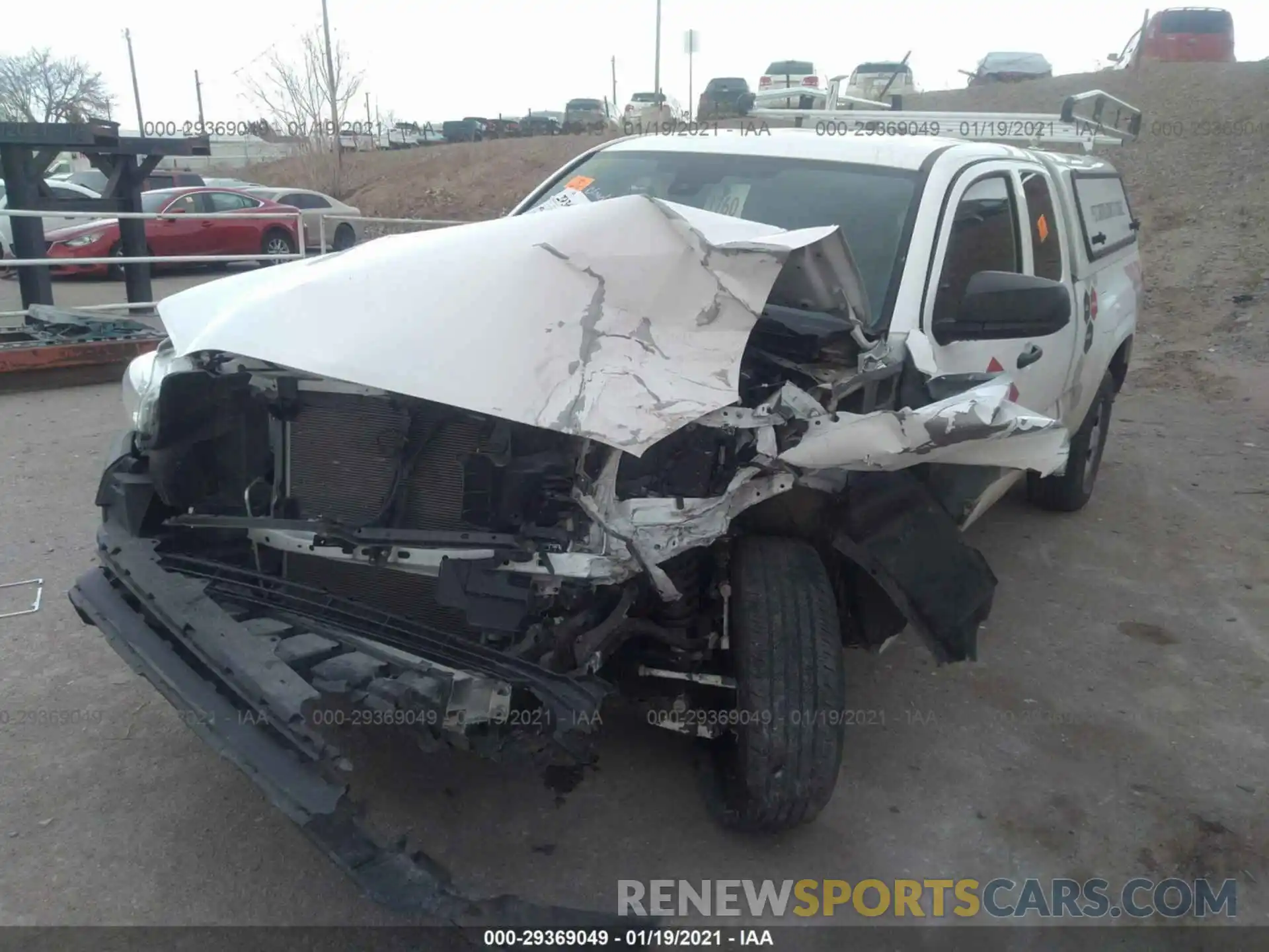 6 Photograph of a damaged car 5TFSX5EN5KX064499 TOYOTA TACOMA 4WD 2019