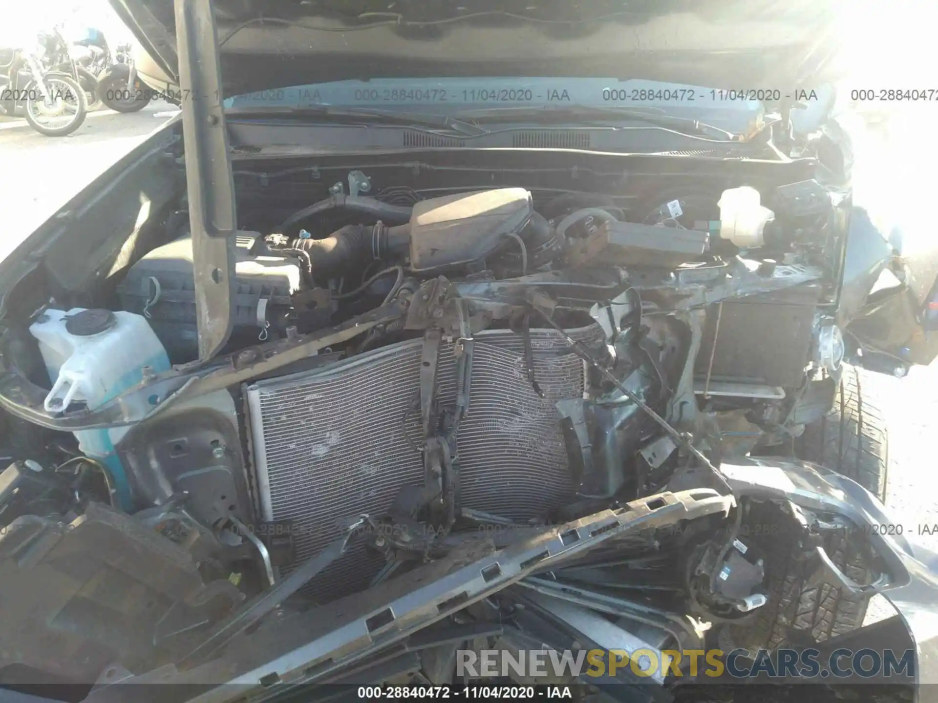 10 Фотография поврежденного автомобиля 5TFSX5EN5KX065748 TOYOTA TACOMA 4WD 2019