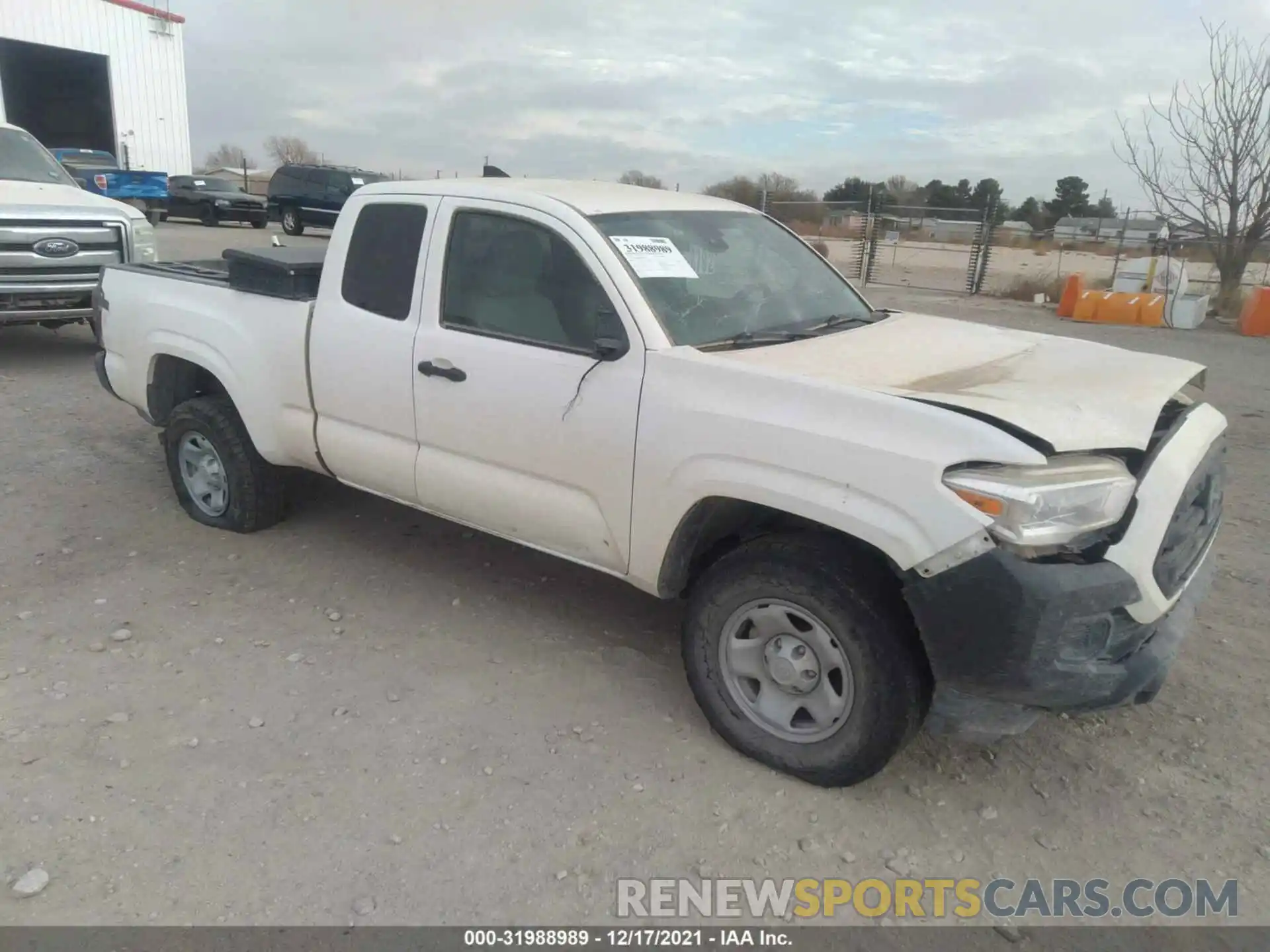 1 Photograph of a damaged car 5TFSX5EN8KX064125 TOYOTA TACOMA 4WD 2019