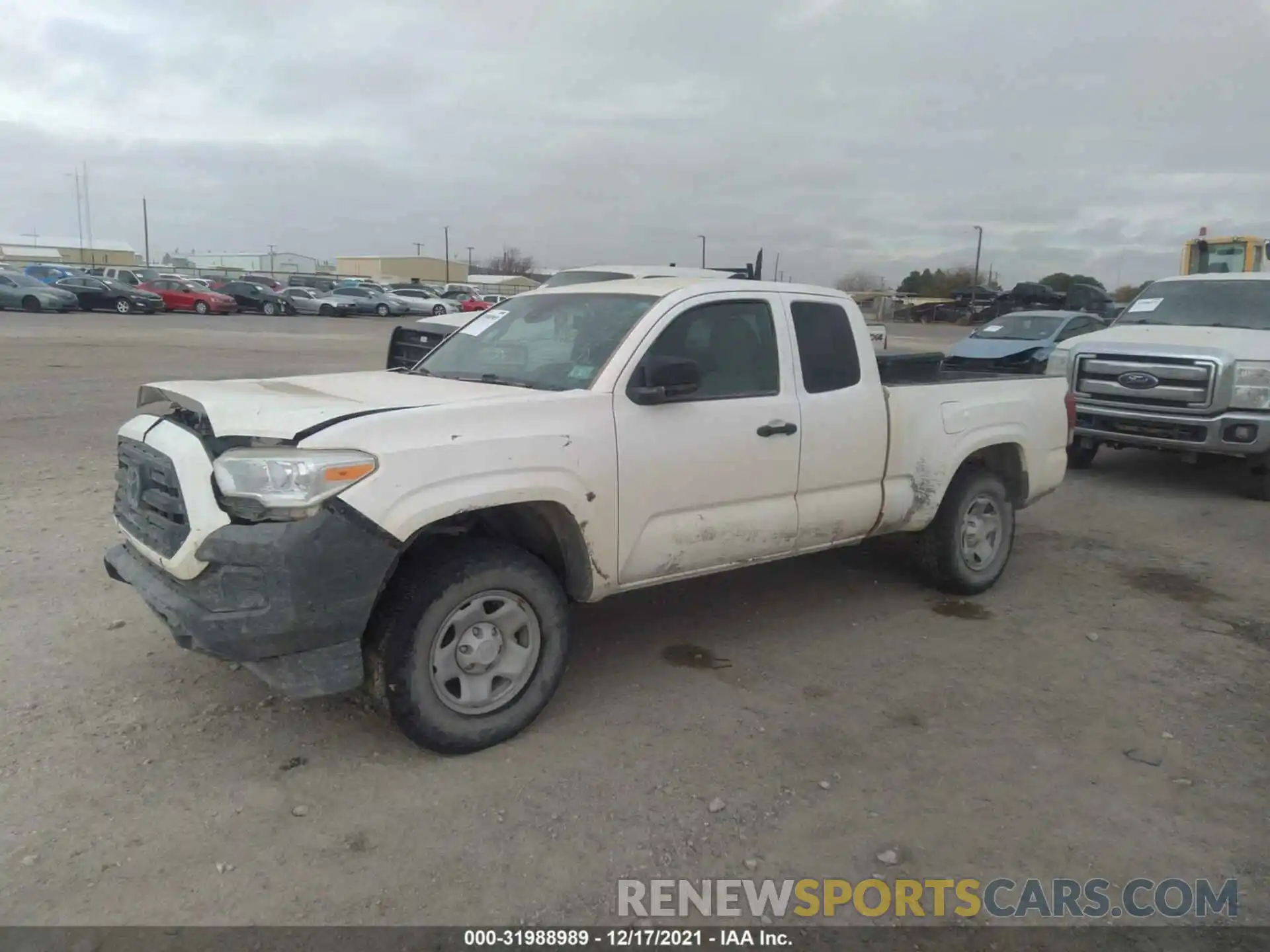 2 Photograph of a damaged car 5TFSX5EN8KX064125 TOYOTA TACOMA 4WD 2019