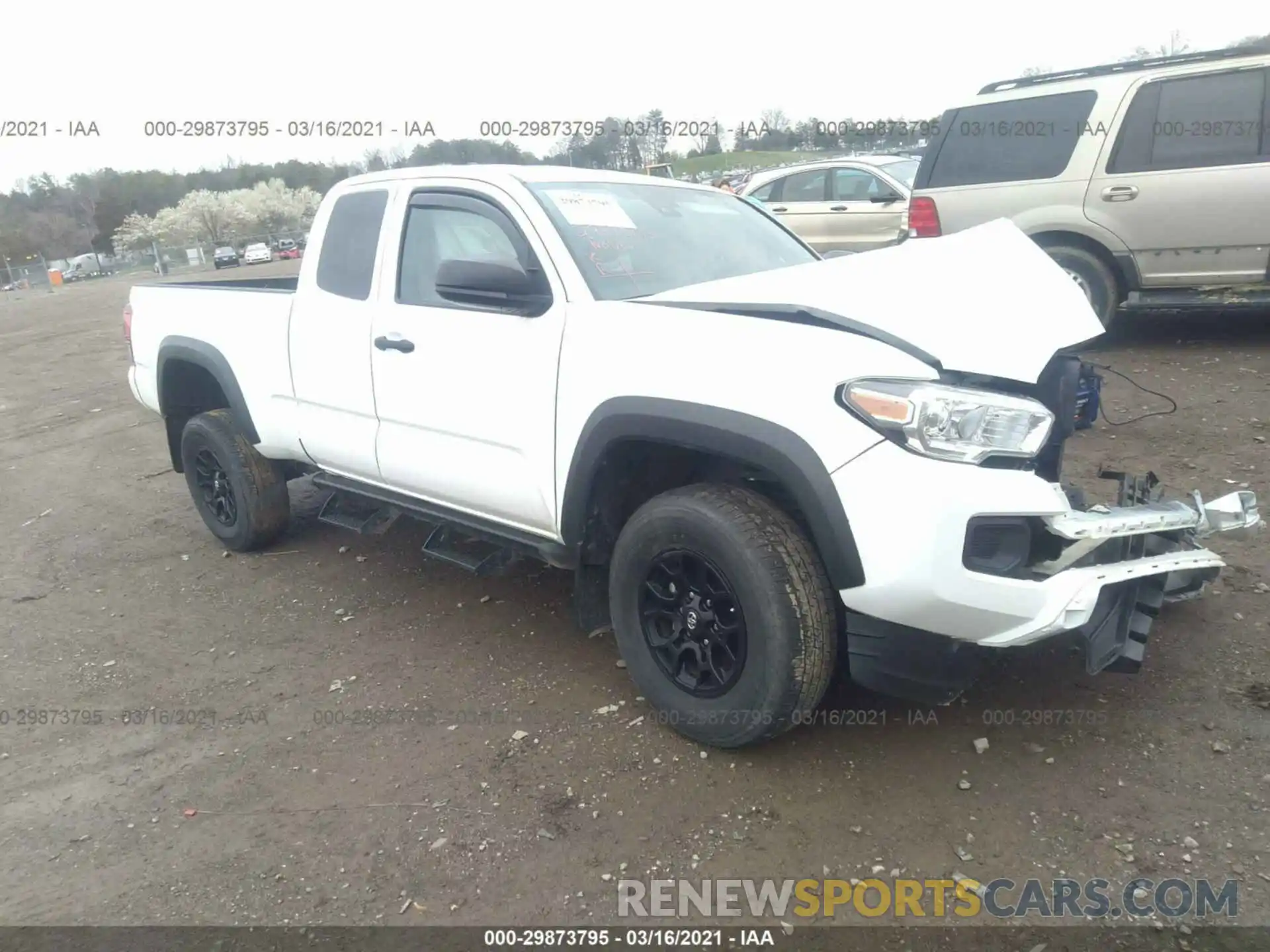 1 Photograph of a damaged car 5TFSX5EN8KX067168 TOYOTA TACOMA 4WD 2019