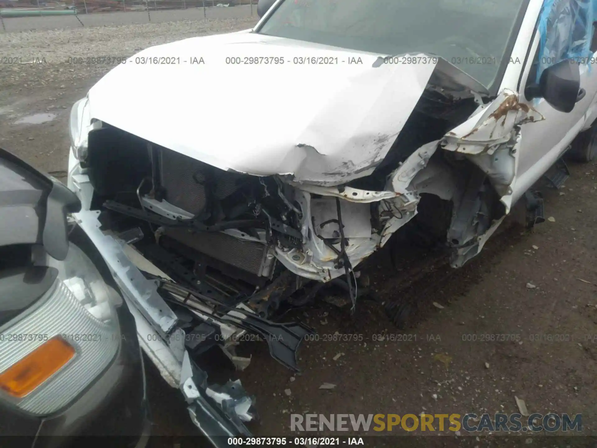 6 Photograph of a damaged car 5TFSX5EN8KX067168 TOYOTA TACOMA 4WD 2019