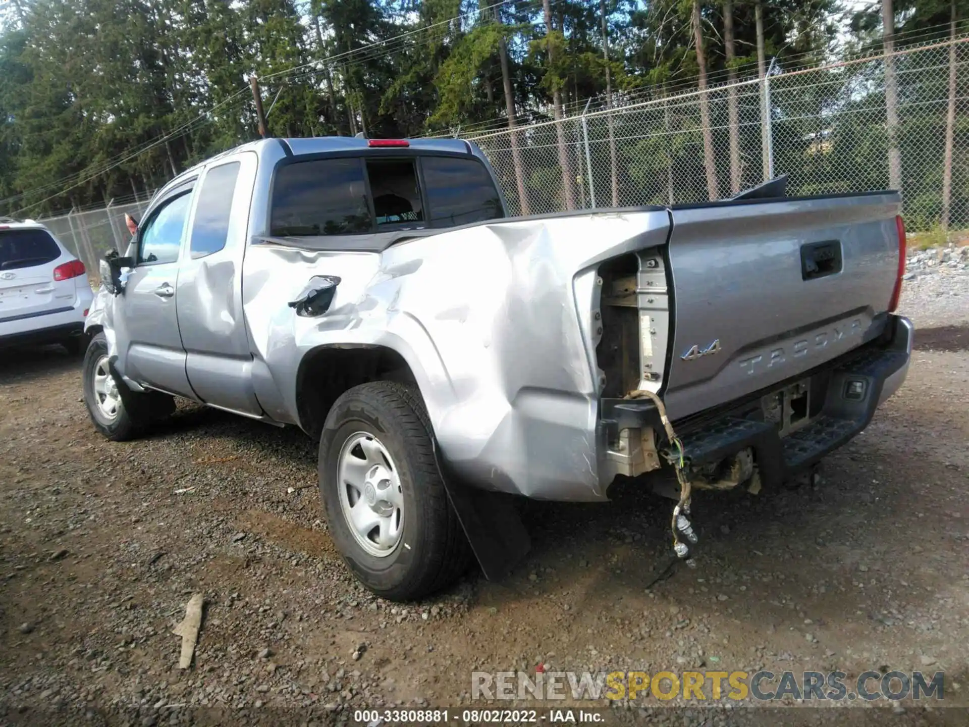 3 Photograph of a damaged car 5TFSX5EN8KX070331 TOYOTA TACOMA 4WD 2019