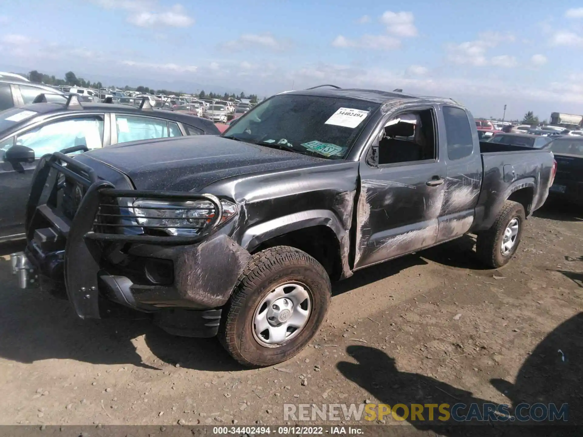 2 Photograph of a damaged car 5TFSX5EN8KX070426 TOYOTA TACOMA 4WD 2019