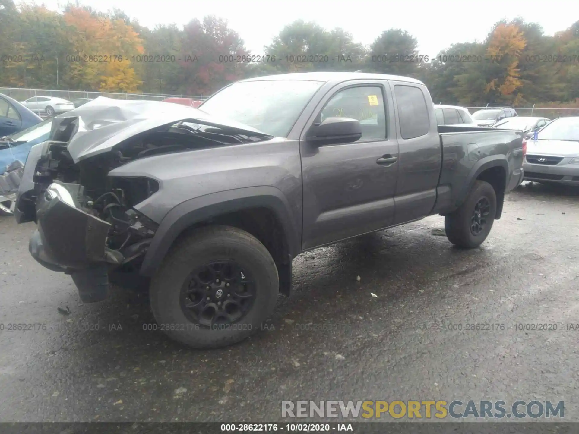 2 Photograph of a damaged car 5TFSX5EN9KX063890 TOYOTA TACOMA 4WD 2019