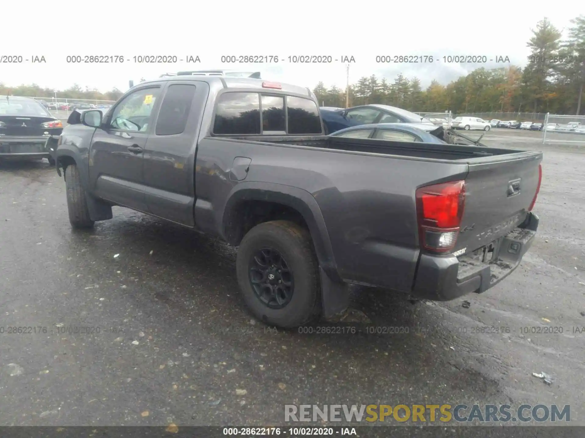 3 Фотография поврежденного автомобиля 5TFSX5EN9KX063890 TOYOTA TACOMA 4WD 2019