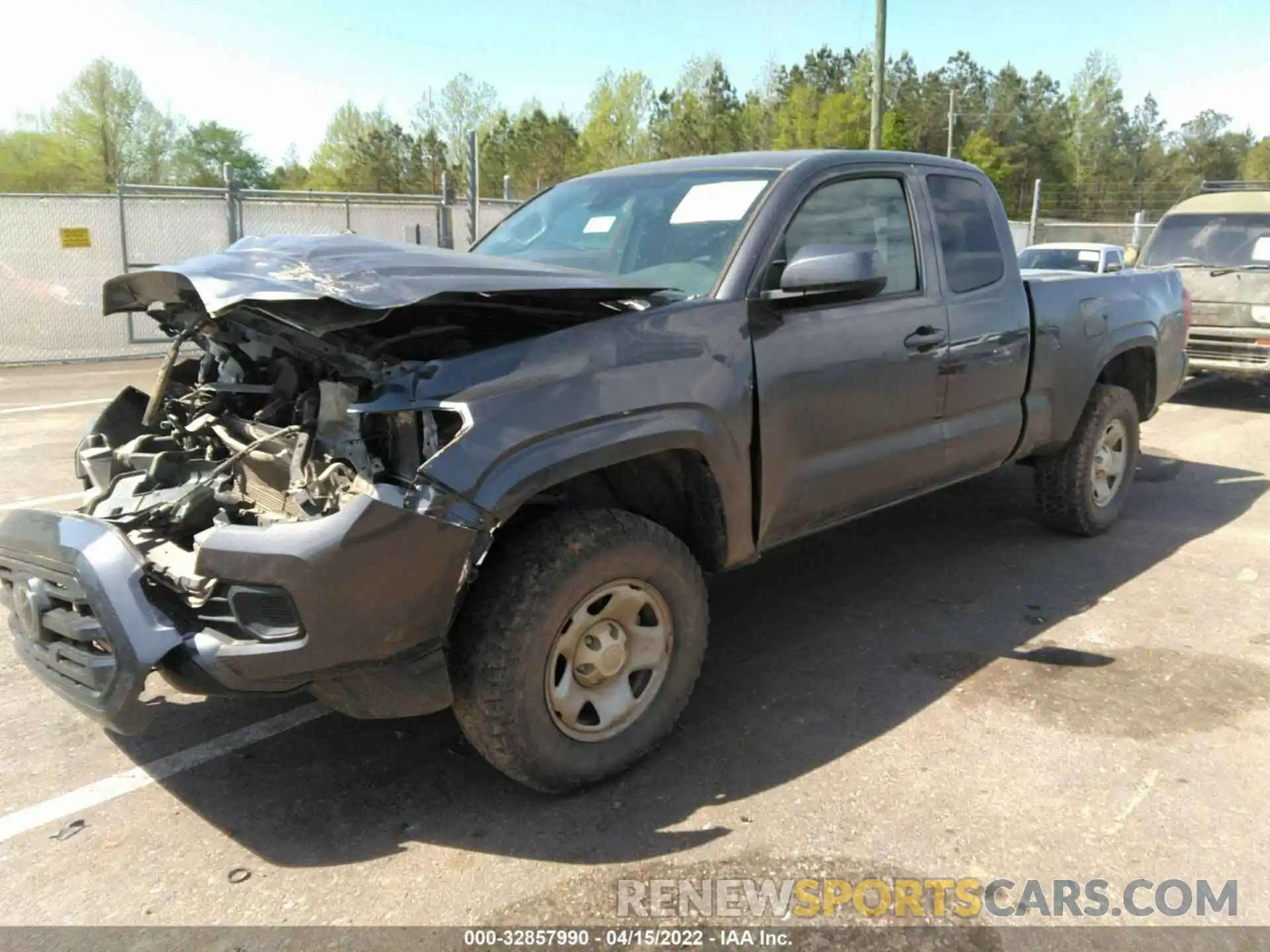 2 Photograph of a damaged car 5TFSX5EN9KX066501 TOYOTA TACOMA 4WD 2019