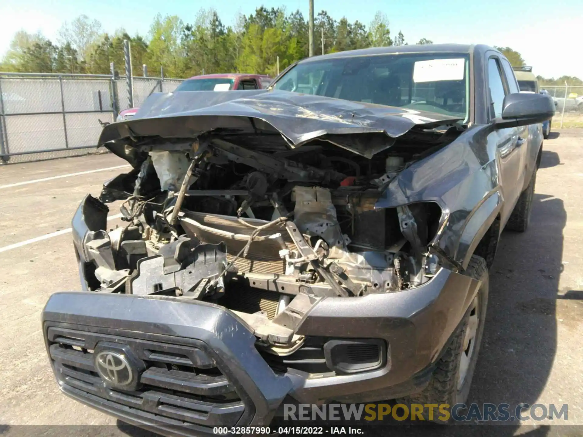 6 Photograph of a damaged car 5TFSX5EN9KX066501 TOYOTA TACOMA 4WD 2019