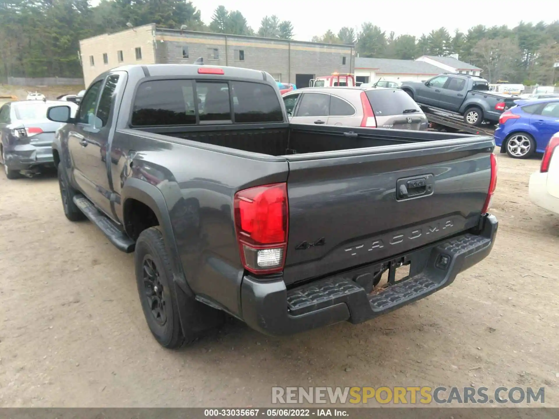 3 Photograph of a damaged car 5TFSX5EN9KX067180 TOYOTA TACOMA 4WD 2019