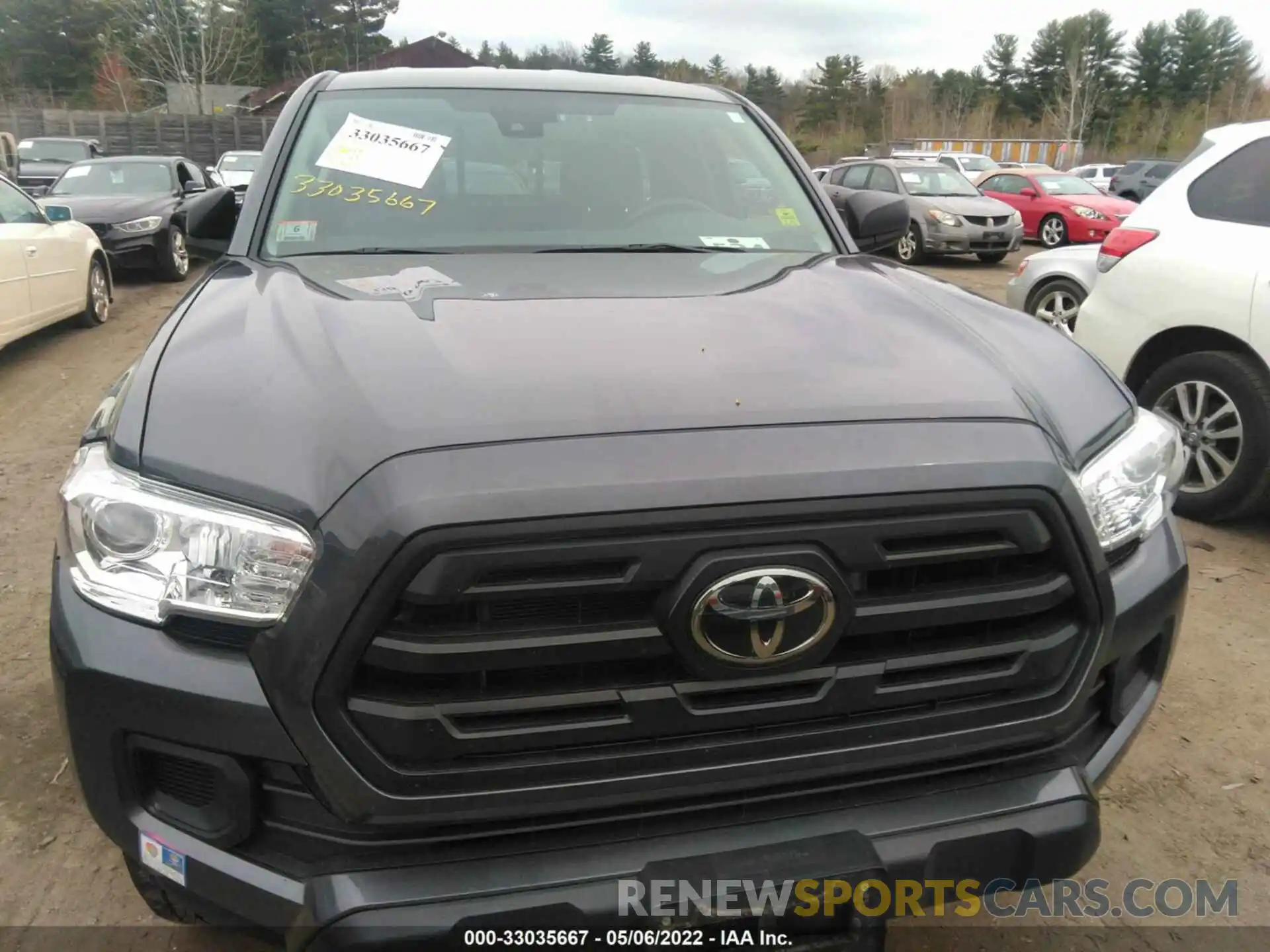 6 Photograph of a damaged car 5TFSX5EN9KX067180 TOYOTA TACOMA 4WD 2019