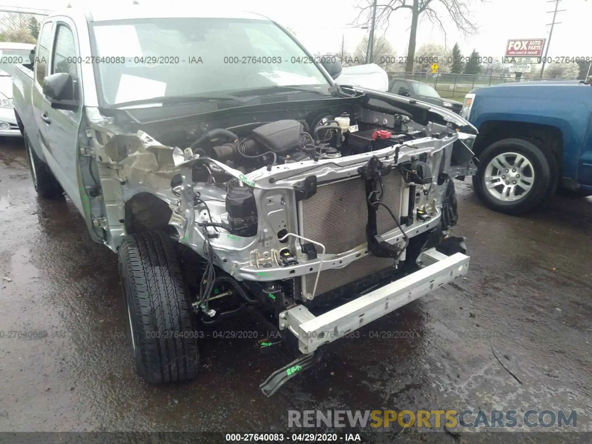 6 Photograph of a damaged car 5TFSX5ENXKX063770 TOYOTA TACOMA 4WD 2019