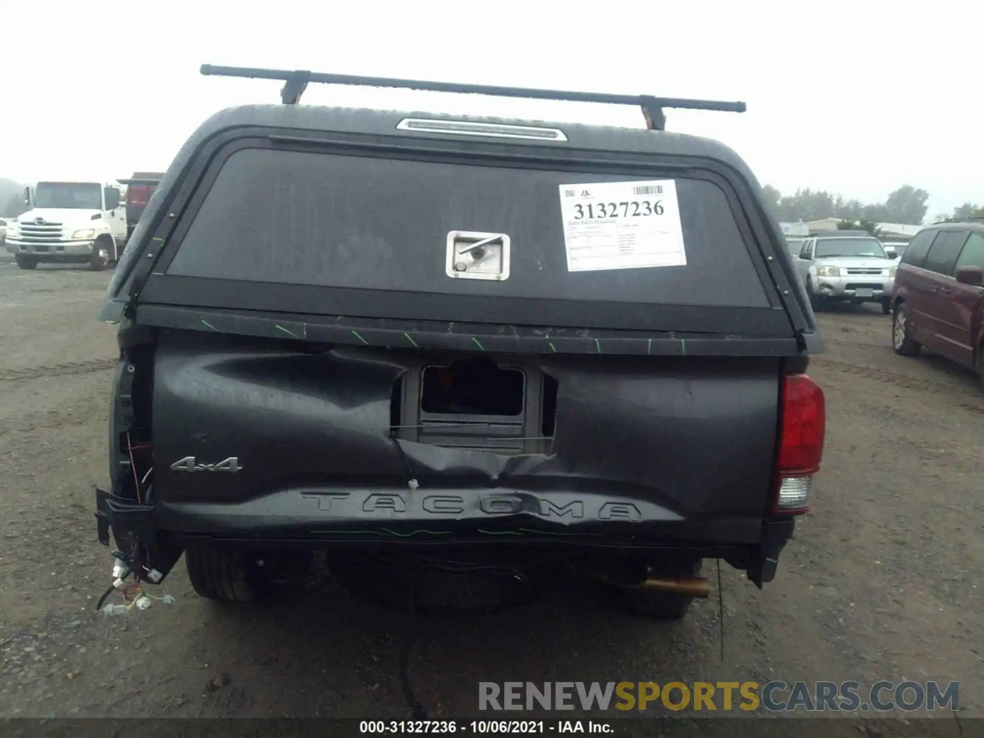 6 Photograph of a damaged car 5TFSX5ENXKX063882 TOYOTA TACOMA 4WD 2019