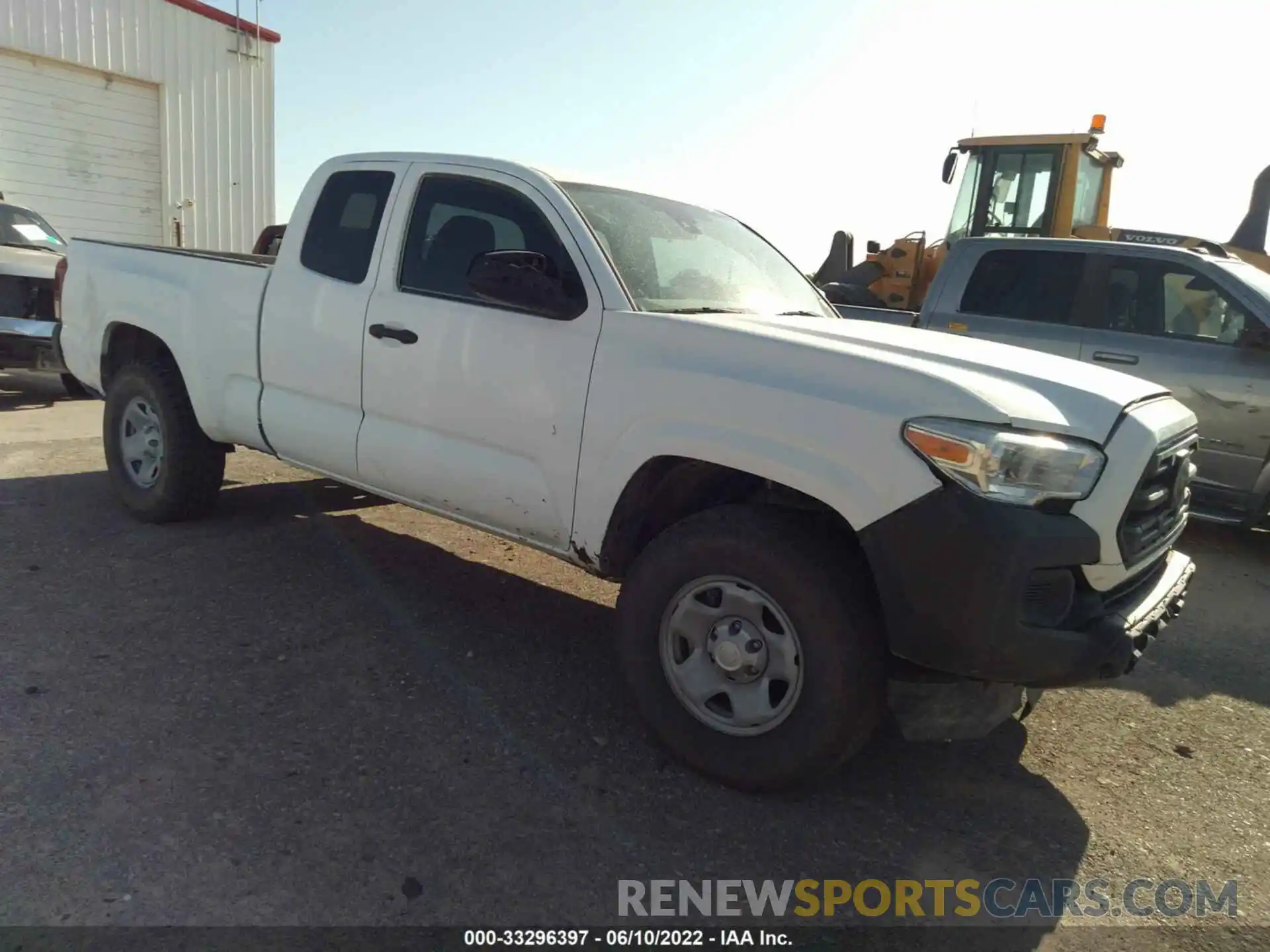 1 Photograph of a damaged car 5TFSX5ENXKX065549 TOYOTA TACOMA 4WD 2019