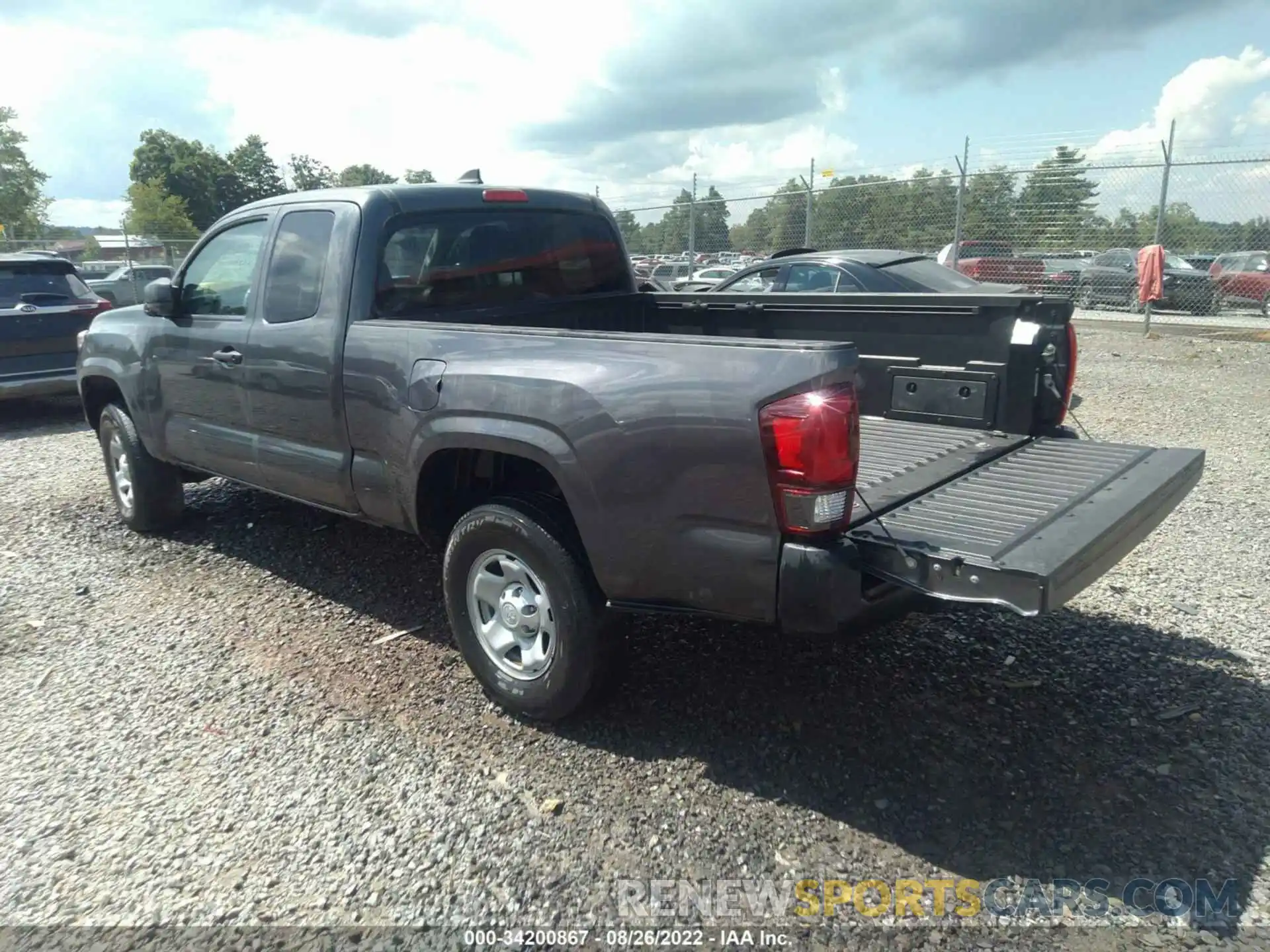 3 Photograph of a damaged car 5TFSX5ENXKX066376 TOYOTA TACOMA 4WD 2019